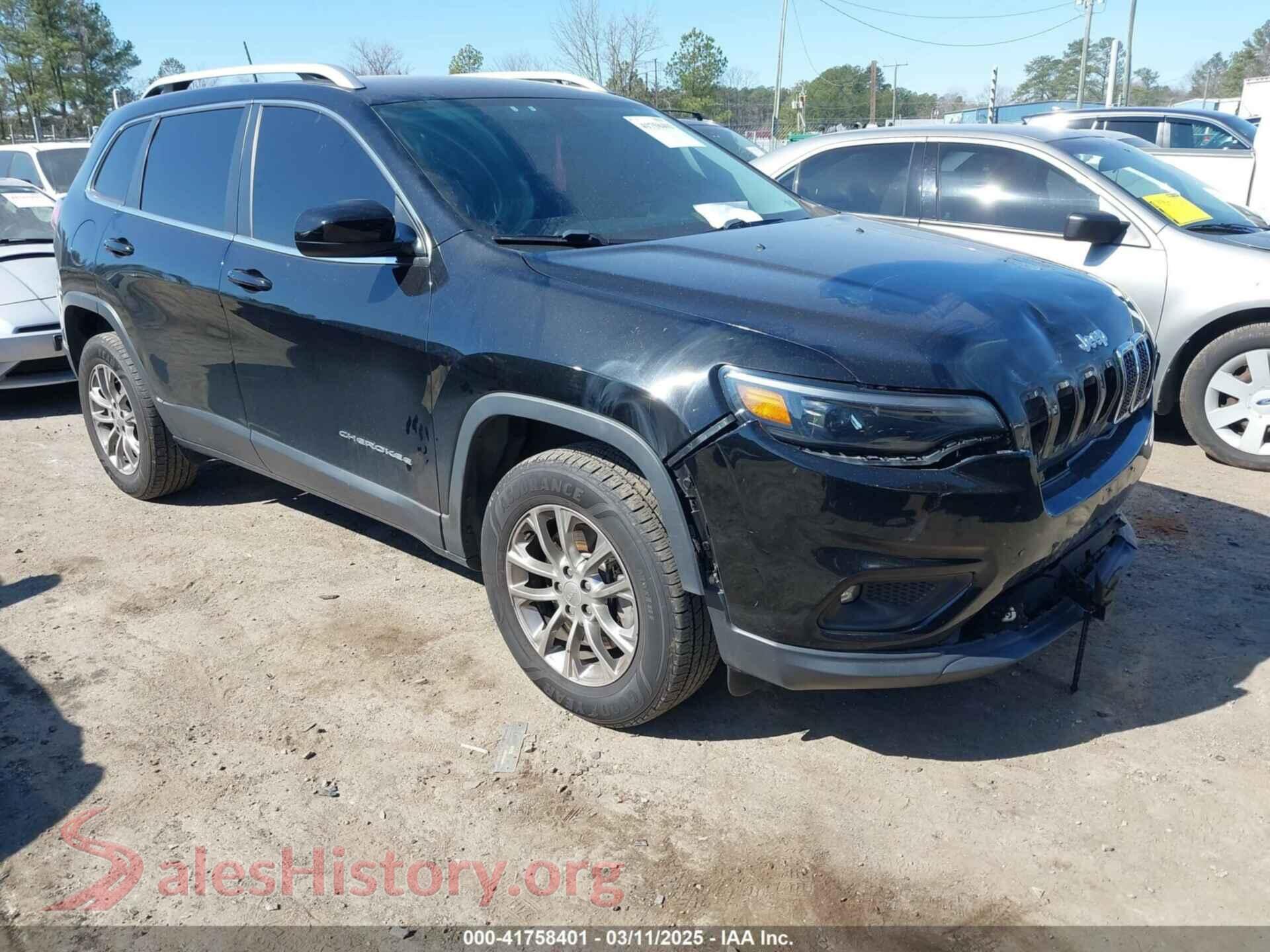 2019 JEEP CHEROKEE — VIN 1C4PJMLX0KD233514