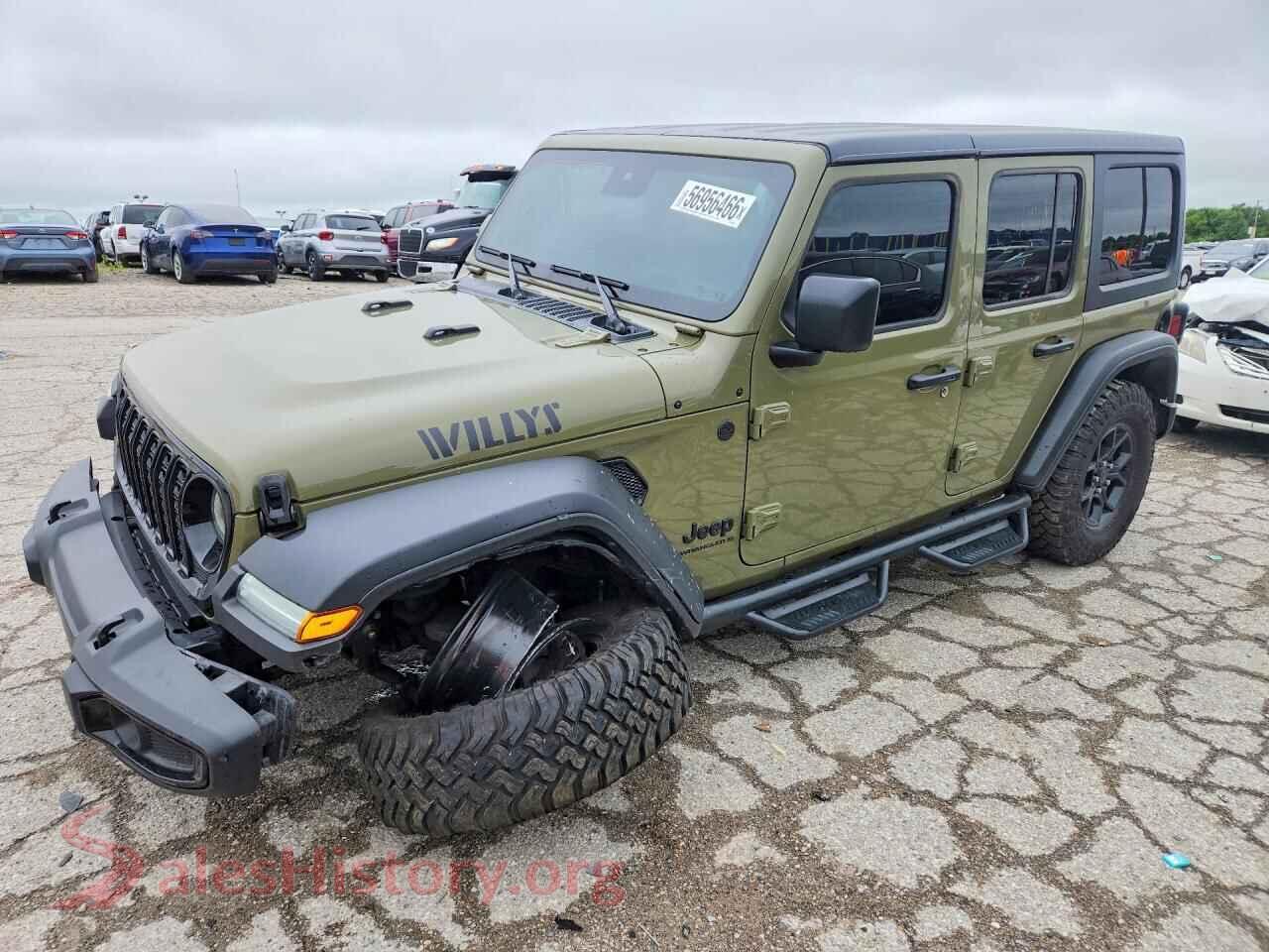 2025 JEEP WRANGLER — VIN 1C4PJXDN8SW509814
