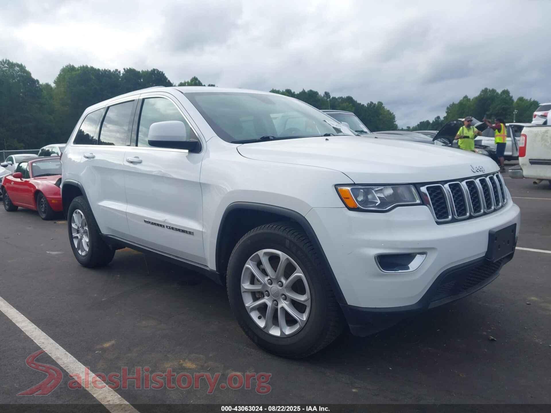 2022 JEEP GRAND CHEROKEE WK — VIN 1C4RJEAG6NC152836