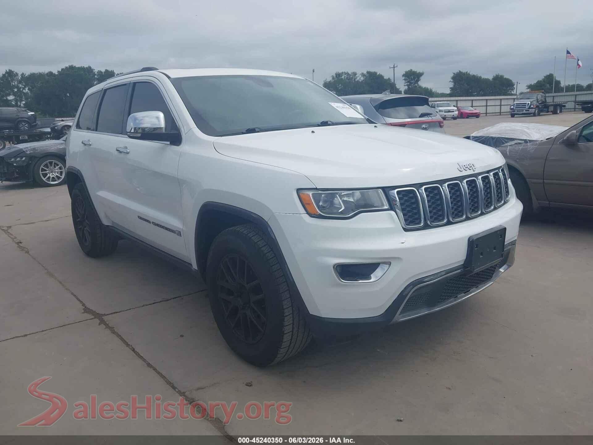 2020 JEEP GRAND CHEROKEE — VIN 1C4RJEBG6LC295135