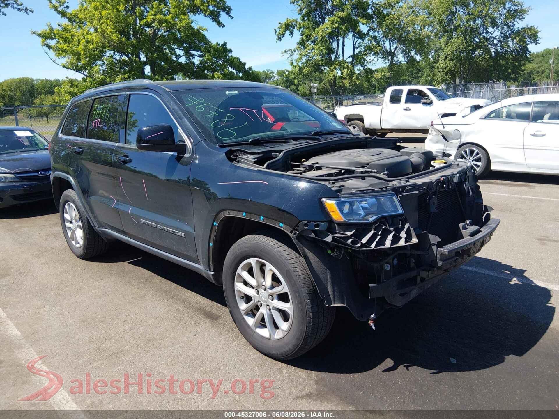 2021 JEEP GRAND CHEROKEE — VIN 1C4RJFAG0MC811627