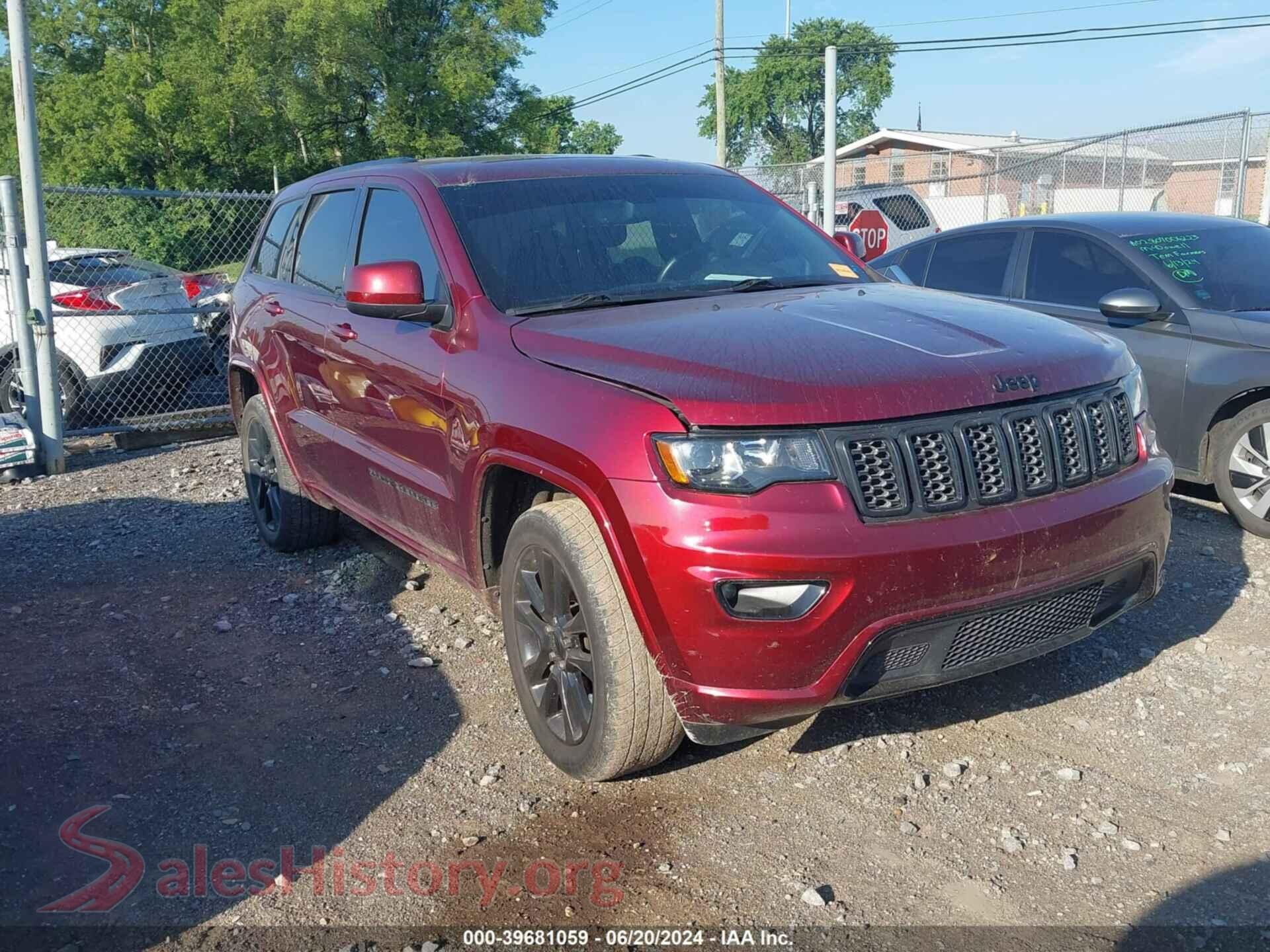 2019 JEEP GRAND CHEROKEE — VIN 1C4RJFAG2KC567914