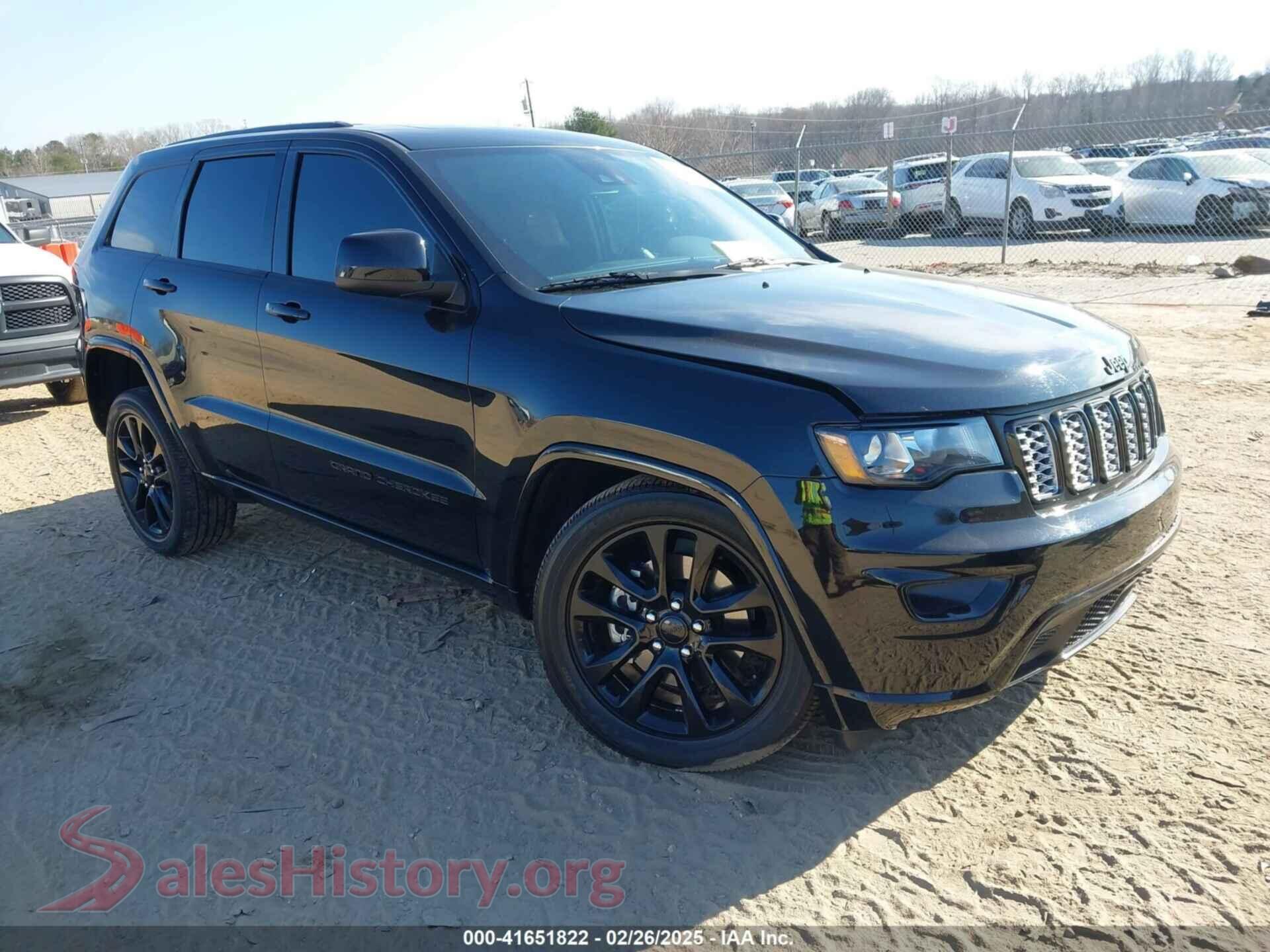 2021 JEEP GRAND CHEROKEE — VIN 1C4RJFAG4MC529961