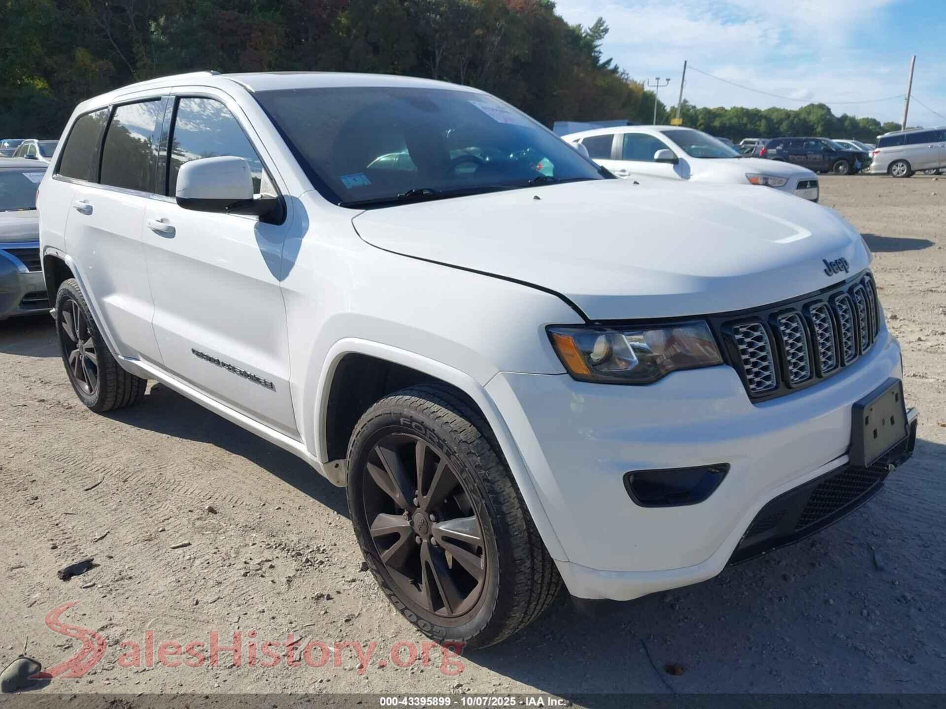 2017 JEEP GRAND CHEROKEE — VIN 1C4RJFAG9HC729000