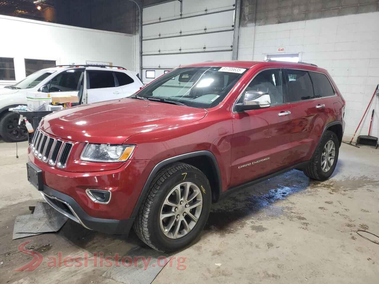 2014 JEEP GRAND CHER — VIN 1C4RJFBG0EC122221