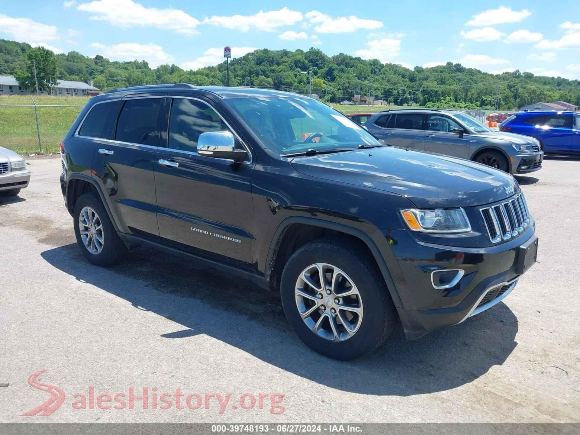 2015 JEEP GRAND CHEROKEE — VIN 1C4RJFBG1FC921751