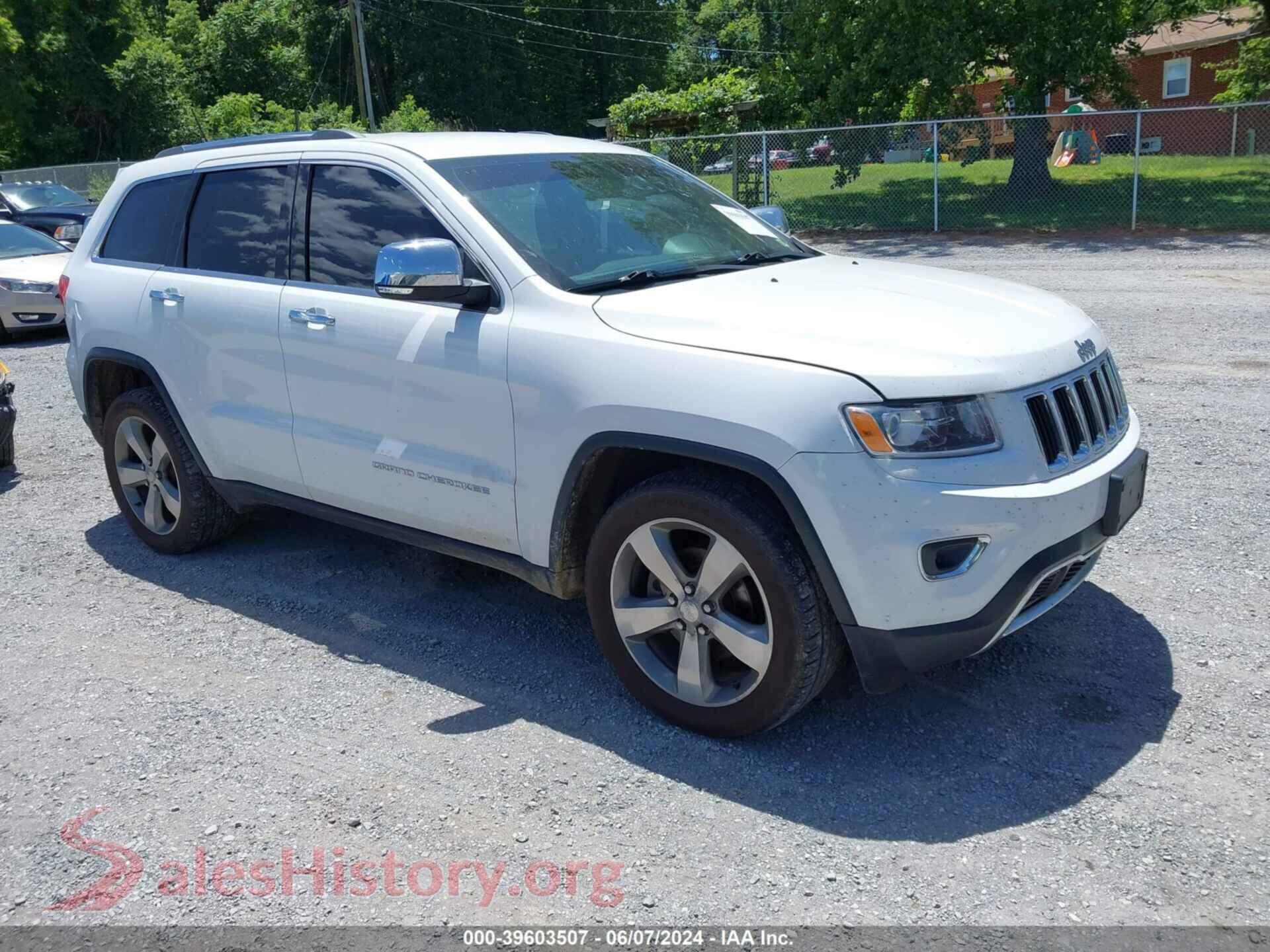 2014 JEEP GRAND CHEROKEE — VIN 1C4RJFBG2EC102746