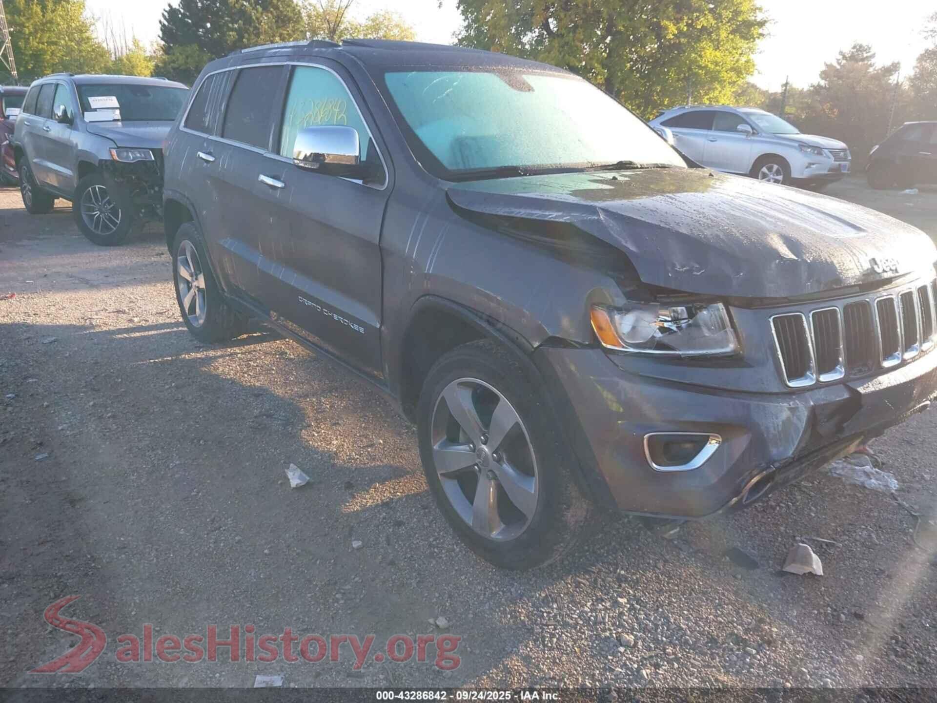 2015 JEEP GRAND CHEROKEE — VIN 1C4RJFBG2FC698314