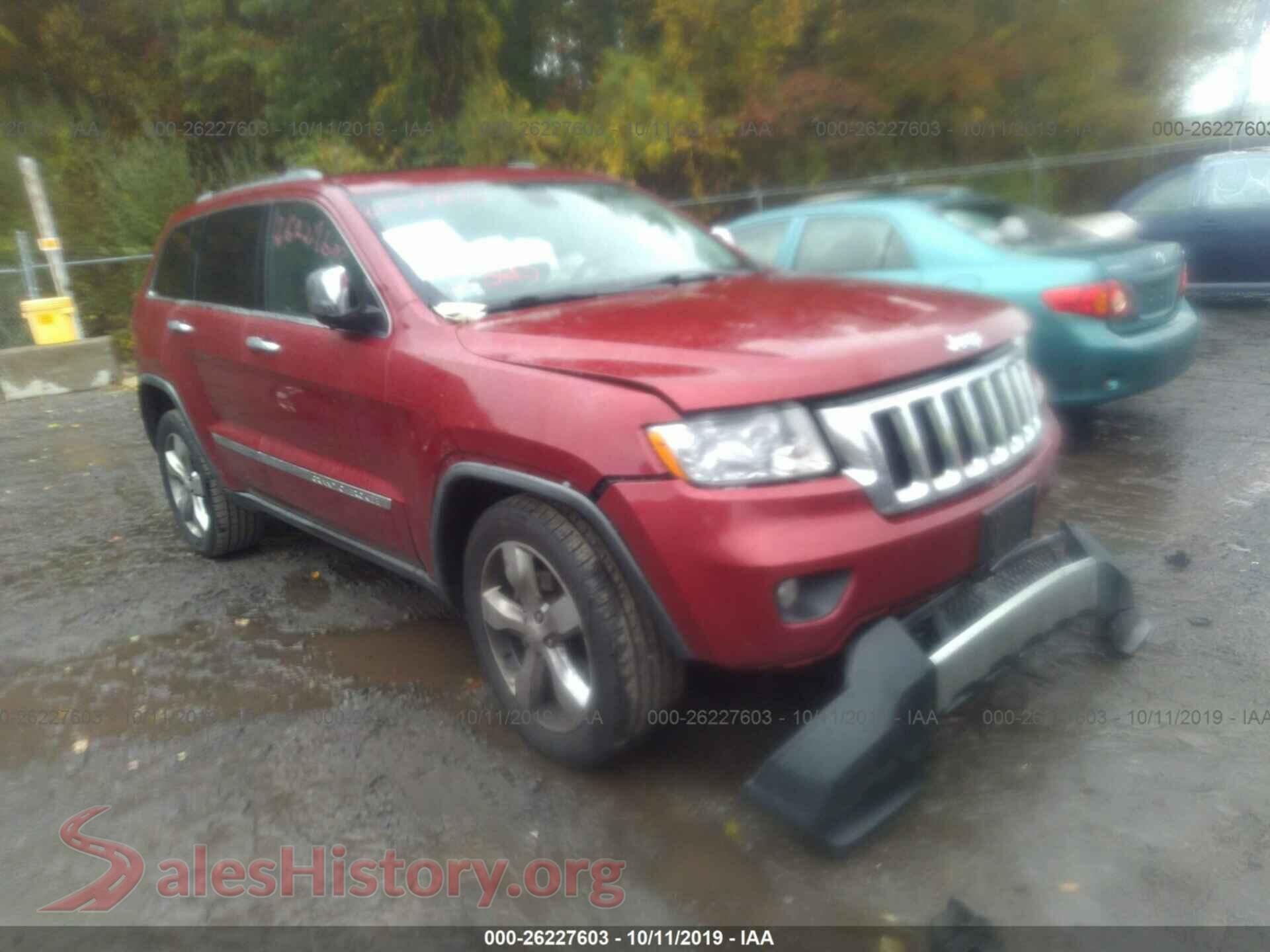 2012 JEEP GRAND CHEROKEE — VIN 1C4RJFBG4CC174576
