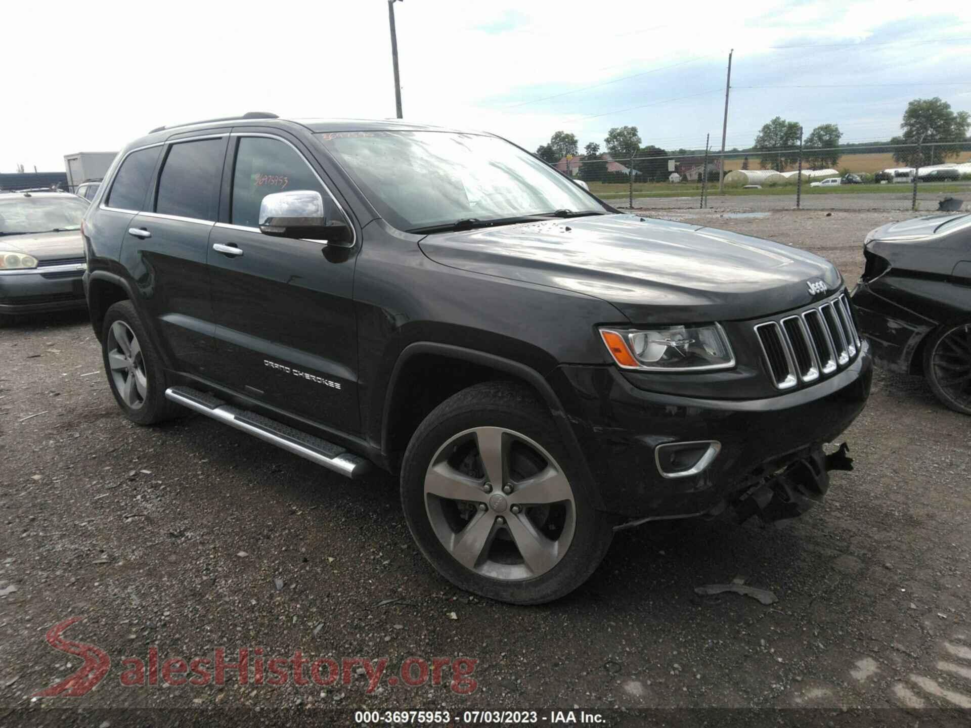 2014 JEEP GRAND CHEROKEE — VIN 1C4RJFBG4EC123713