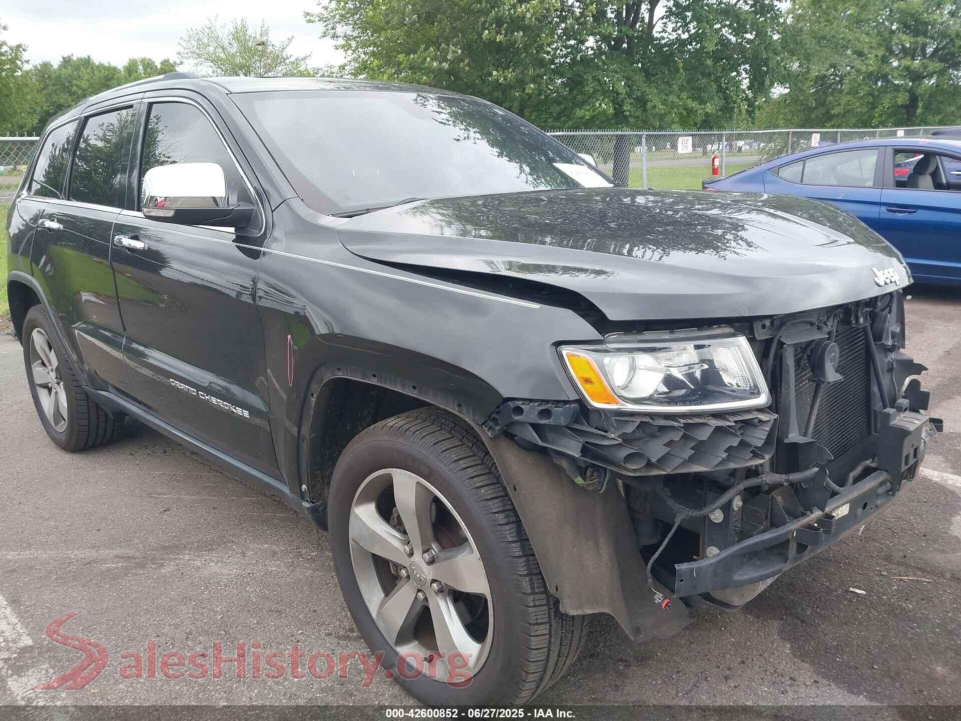 2014 JEEP GRAND CHEROKEE — VIN 1C4RJFBG4EC246606
