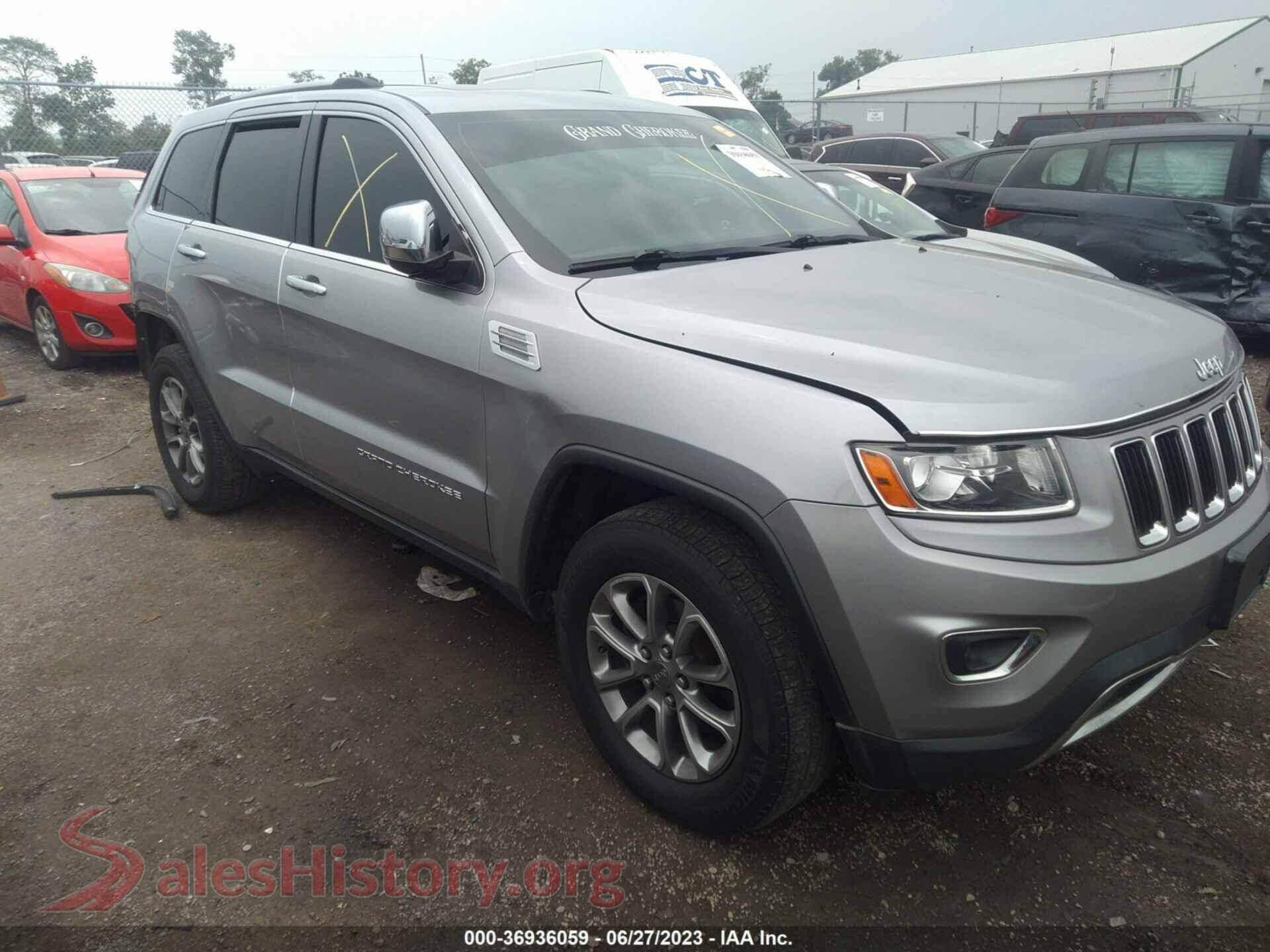 2014 JEEP GRAND CHEROKEE — VIN 1C4RJFBG4EC440164