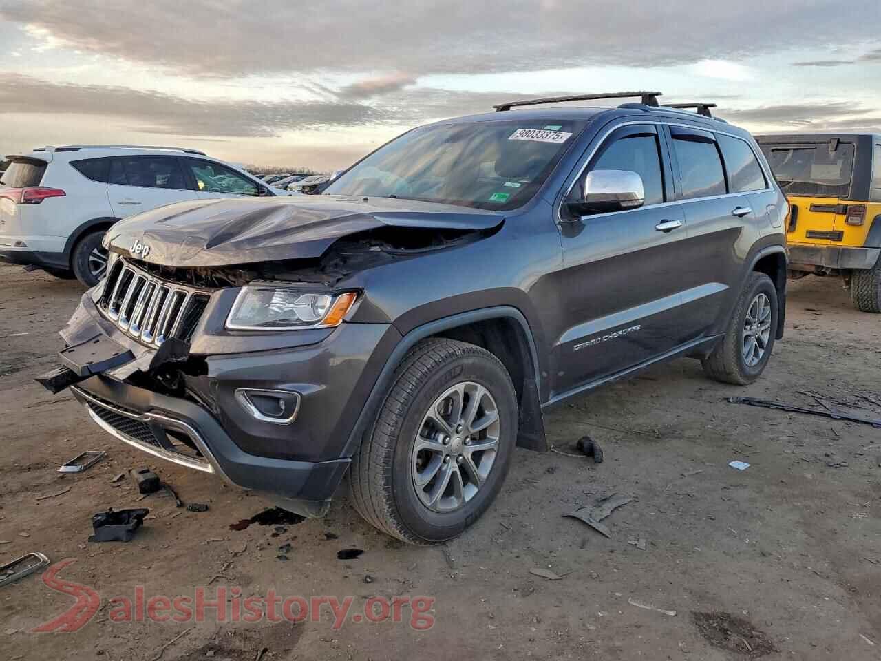 2016 JEEP GRAND CHER — VIN 1C4RJFBG4GC507087