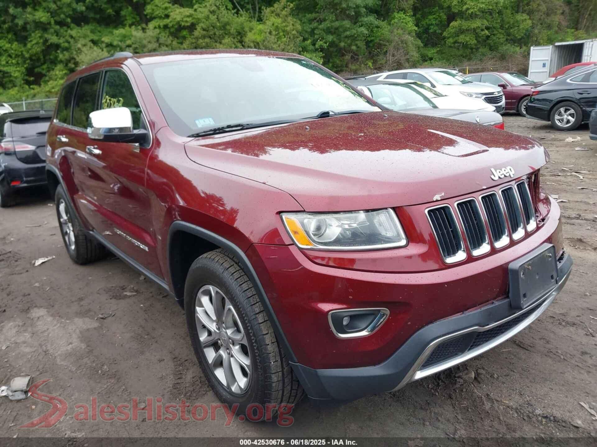 2016 JEEP GRAND CHEROKEE — VIN 1C4RJFBG5GC357782