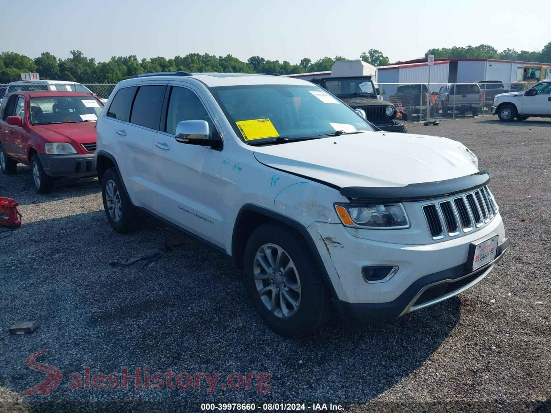2015 JEEP GRAND CHEROKEE — VIN 1C4RJFBG6FC141079