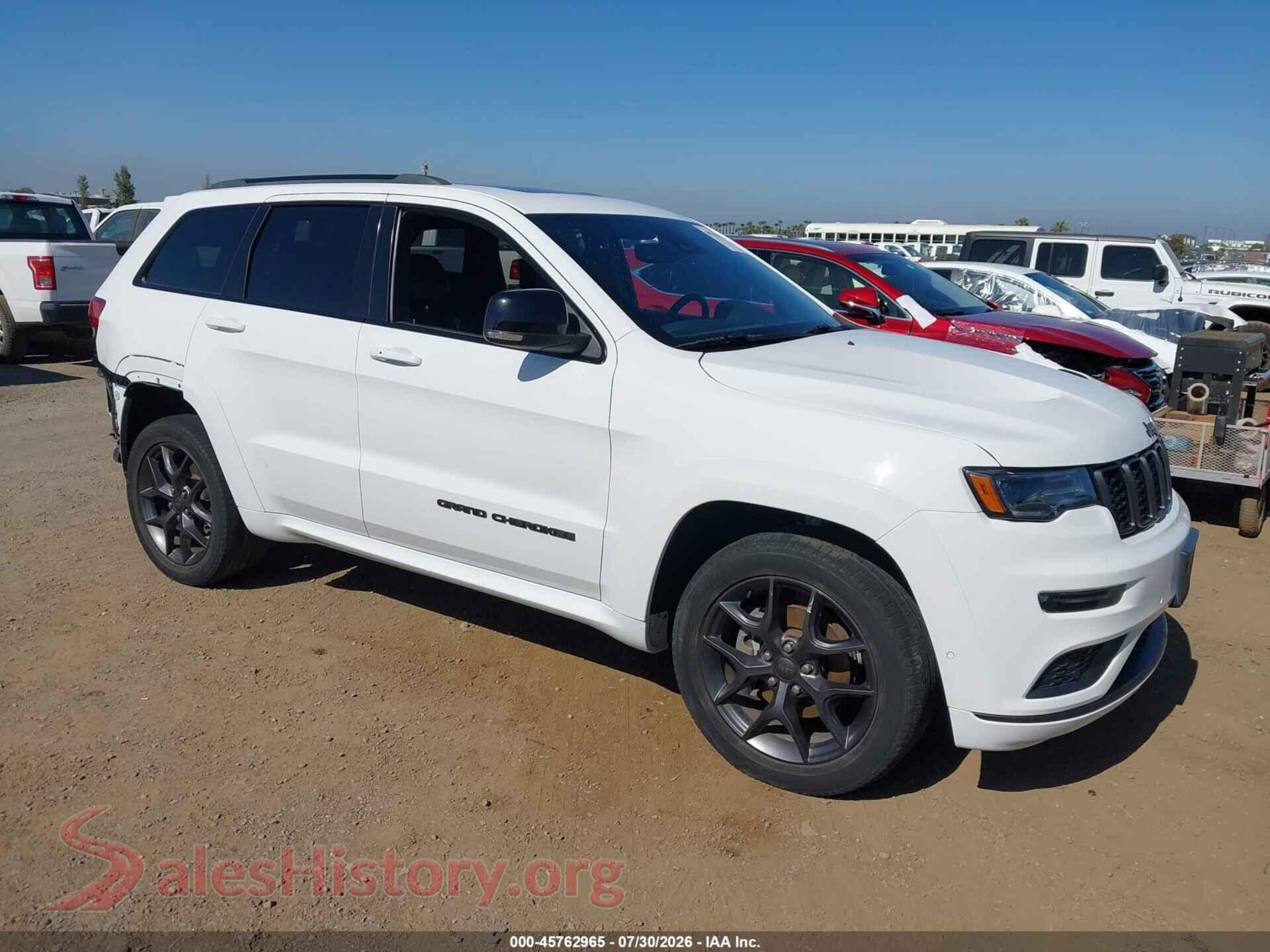 2020 JEEP GRAND CHEROKEE — VIN 1C4RJFBG6LC143796