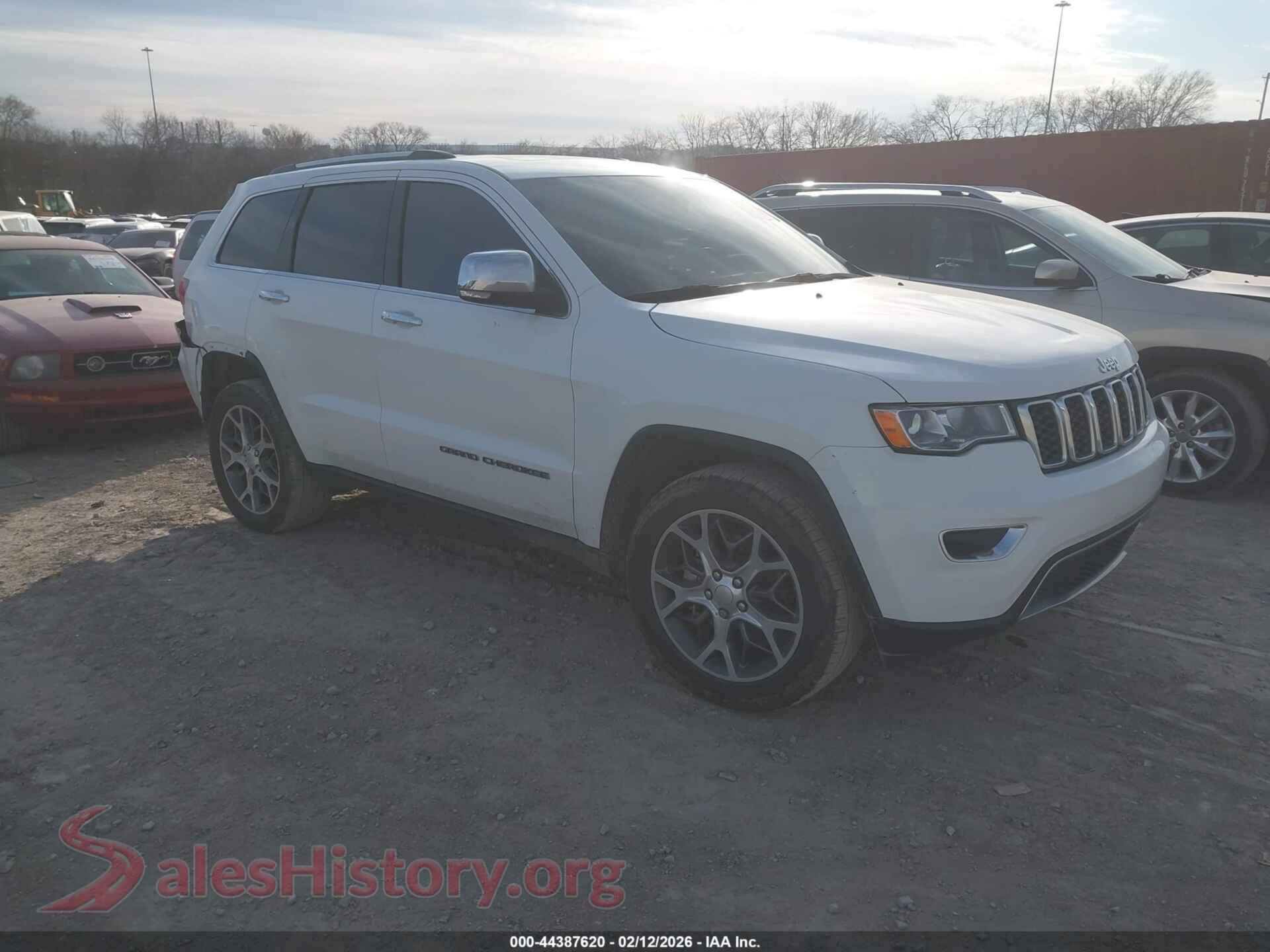 2021 JEEP GRAND CHEROKEE — VIN 1C4RJFBG6MC887948