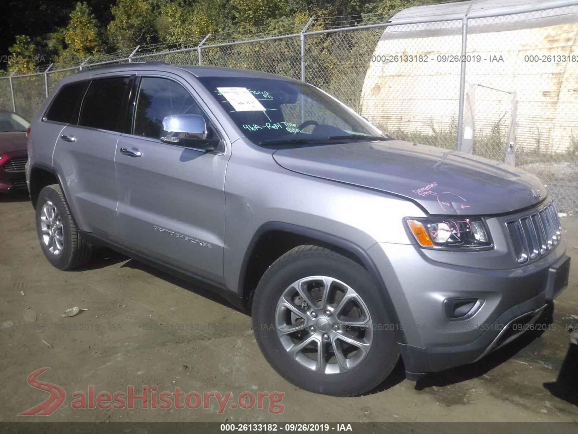 2015 JEEP GRAND CHEROKEE — VIN 1C4RJFBG7FC692945