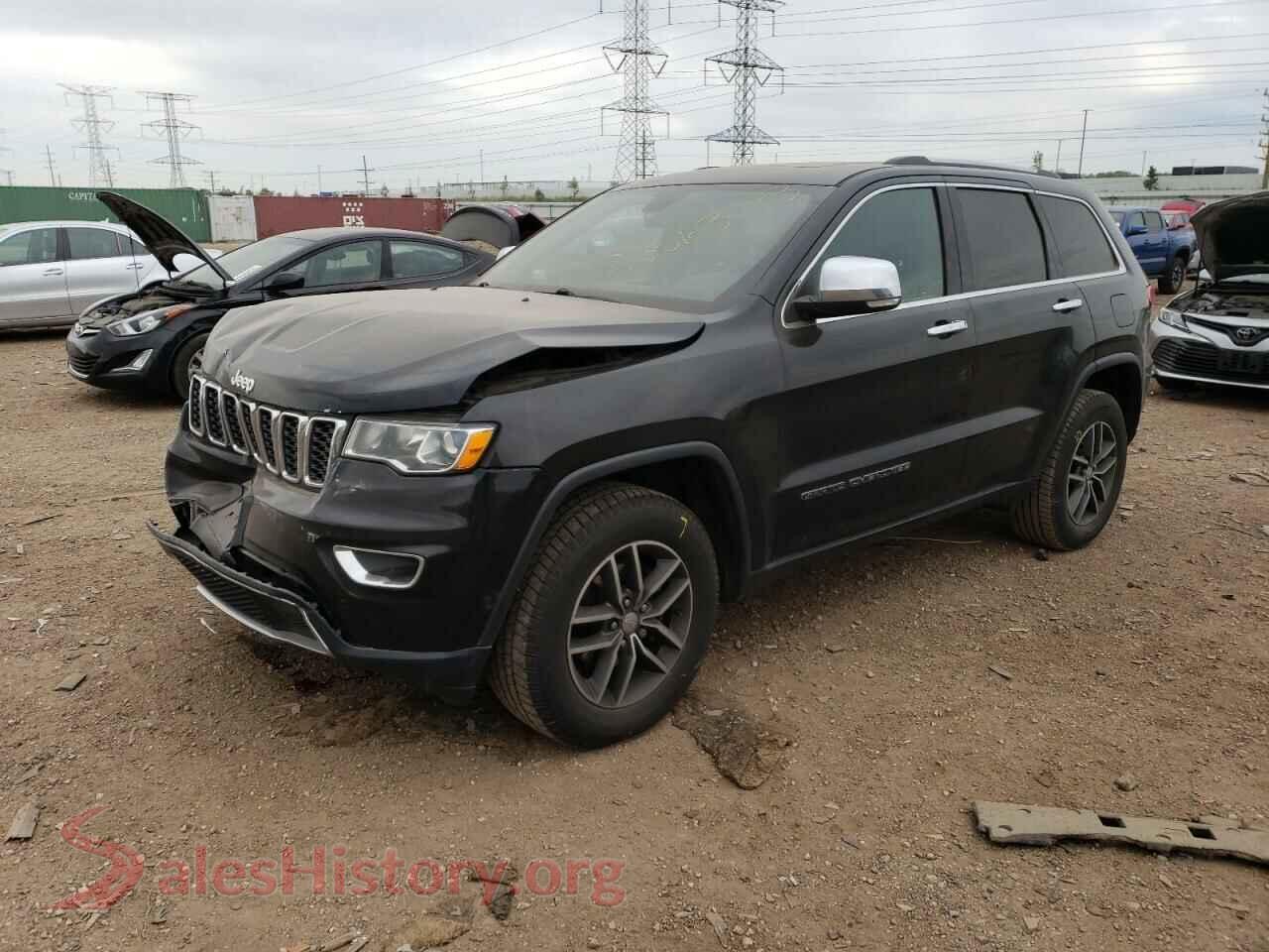 2017 JEEP GRAND CHER — VIN 1C4RJFBG7HC631856