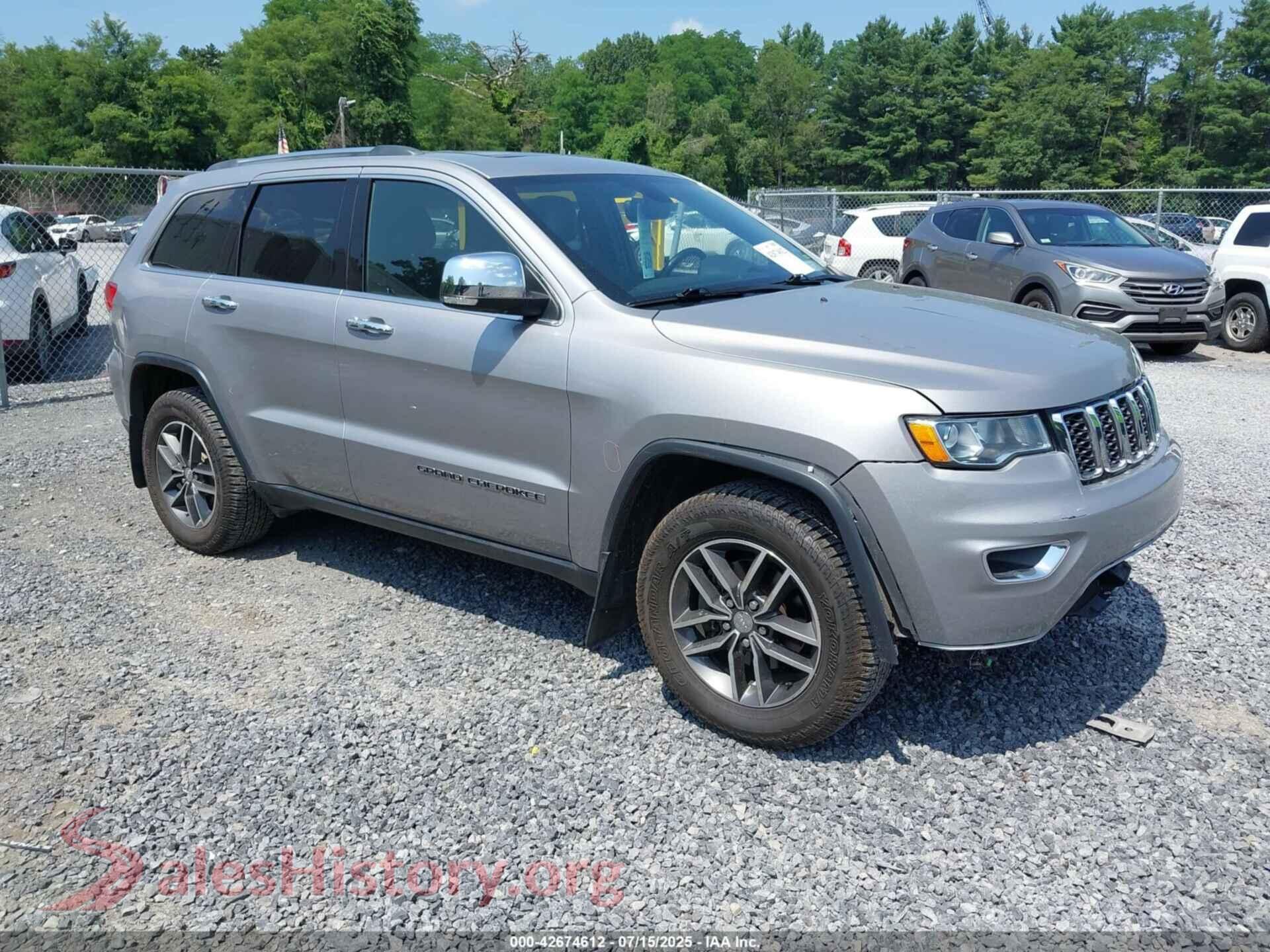 2018 JEEP GRAND CHEROKEE — VIN 1C4RJFBG8JC238406