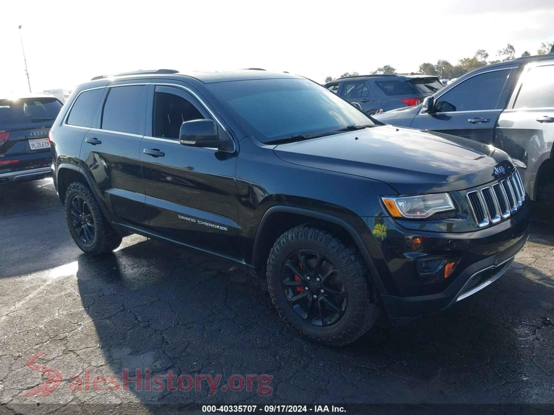 2015 JEEP GRAND CHEROKEE — VIN 1C4RJFBG9FC838312