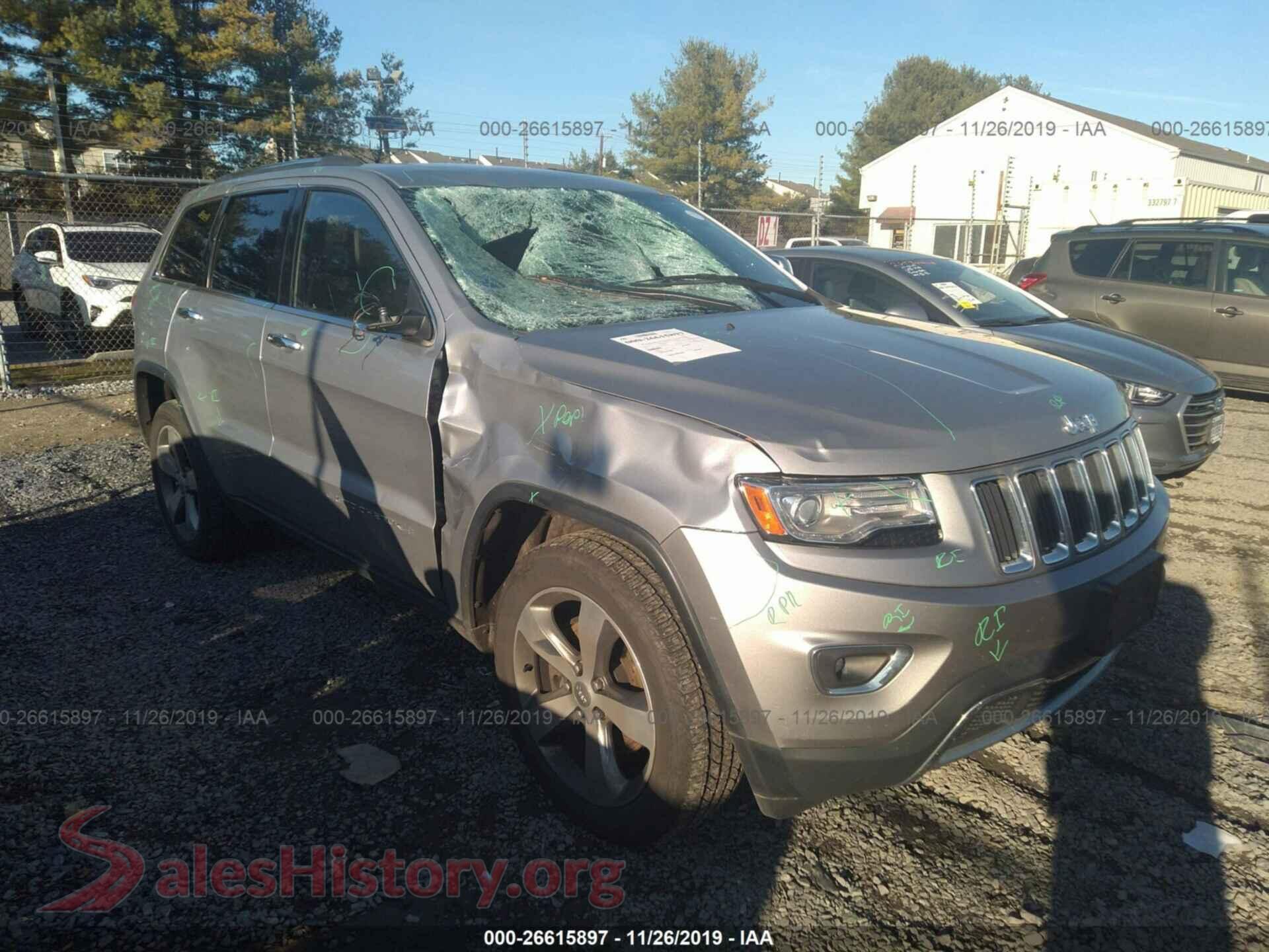 2014 JEEP GRAND CHEROKEE — VIN 1C4RJFBM0EC352637