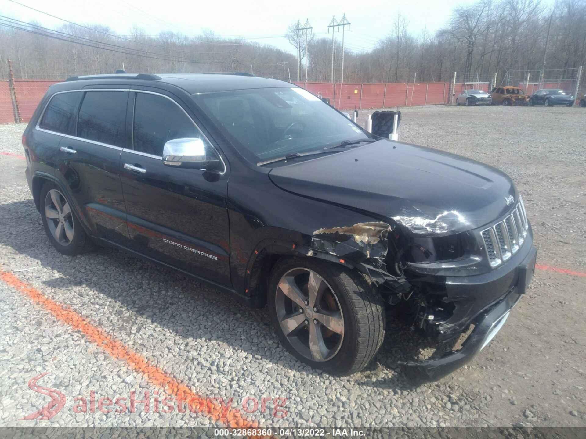 2014 JEEP GRAND CHEROKEE — VIN 1C4RJFCG3EC479603
