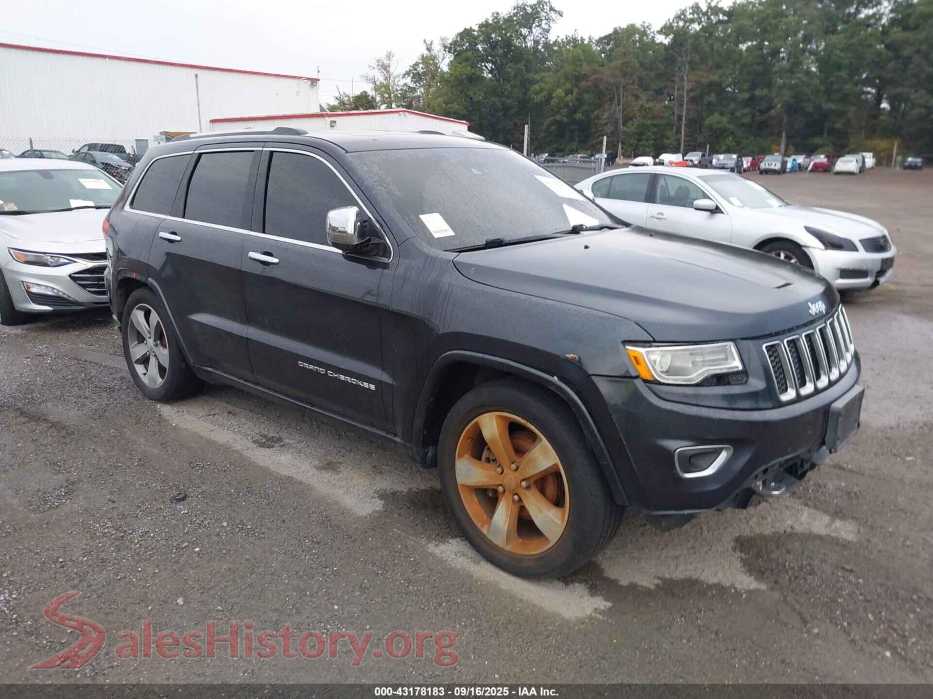 2016 JEEP GRAND CHEROKEE — VIN 1C4RJFCG3GC364602