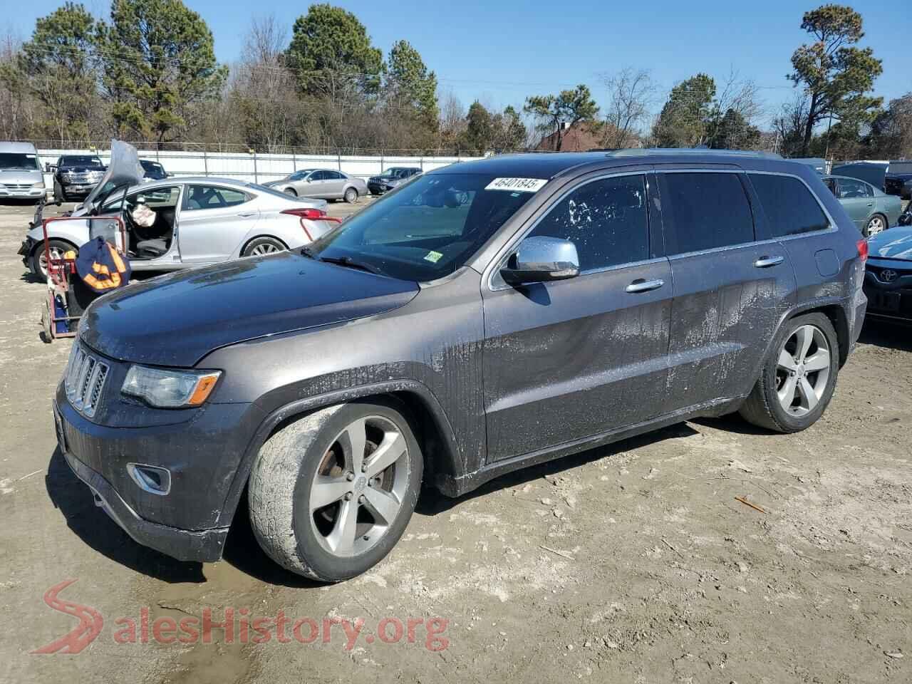 2014 JEEP GRAND CHER — VIN 1C4RJFCG4EC417143