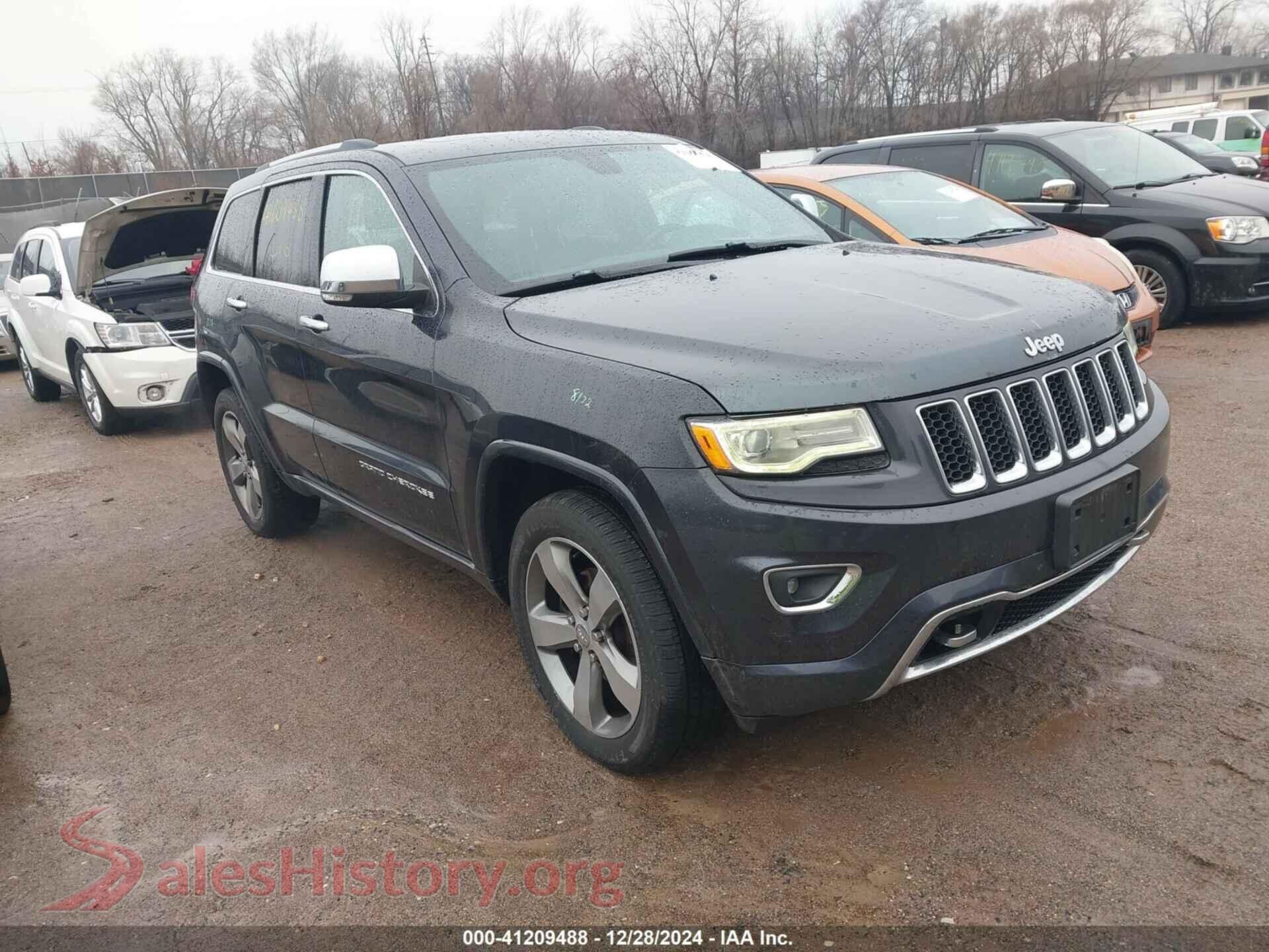 2016 JEEP GRAND CHEROKEE — VIN 1C4RJFCG9GC325626