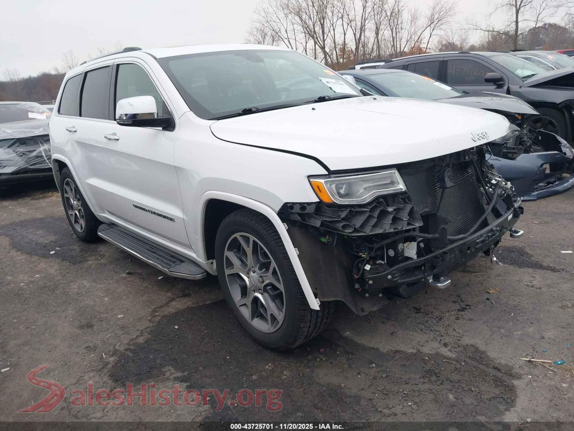 2019 JEEP GRAND CHEROKEE — VIN 1C4RJFCGXKC568757