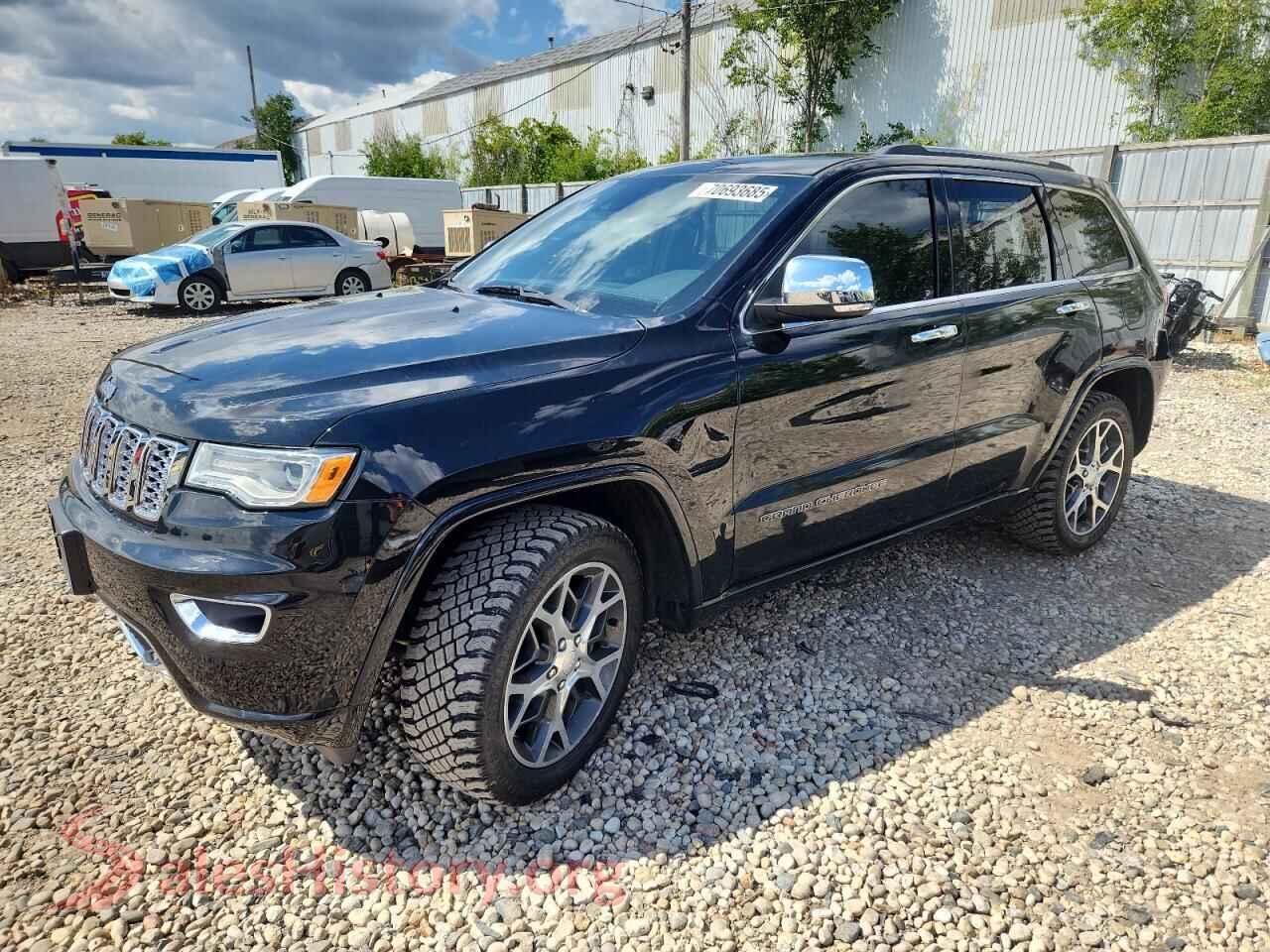 2019 JEEP GRAND CHER — VIN 1C4RJFCT3KC655672