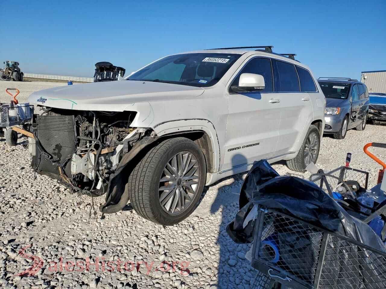 2017 JEEP GRAND CHER — VIN 1C4RJFJG1HC695392