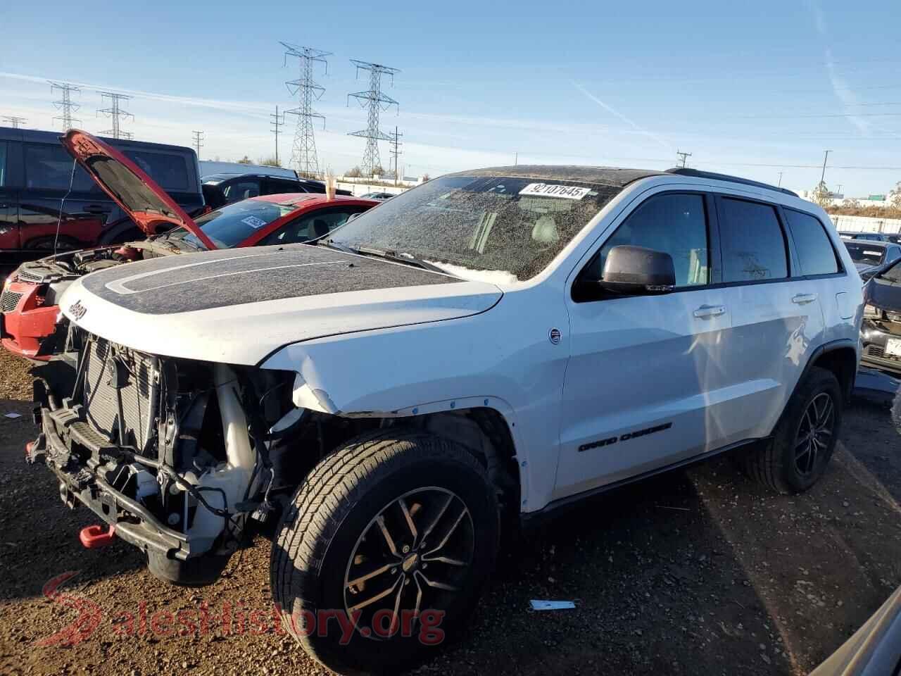 2017 JEEP GRAND CHER — VIN 1C4RJFLG5HC614083