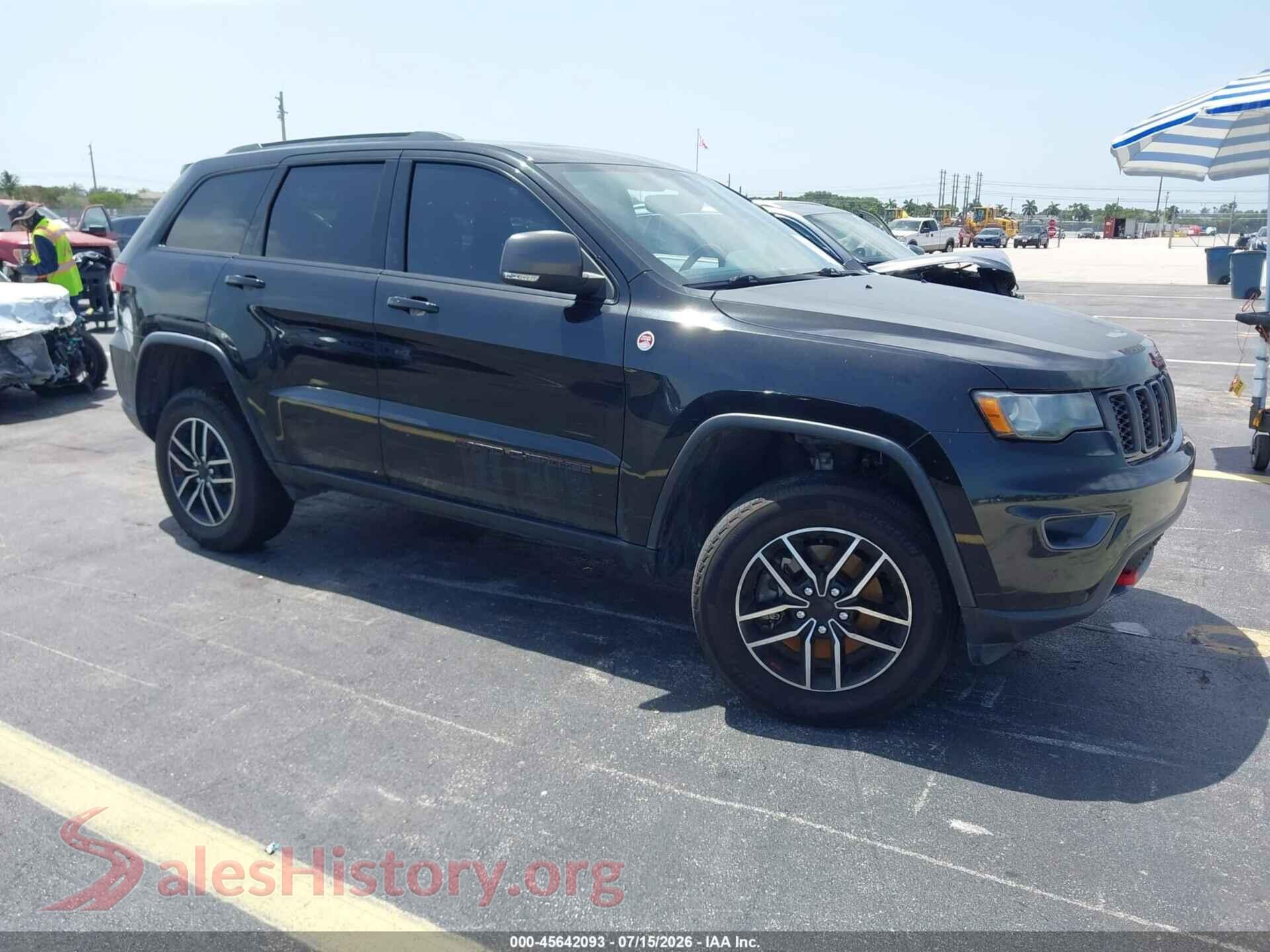 2021 JEEP GRAND CHEROKEE — VIN 1C4RJFLGXMC670322