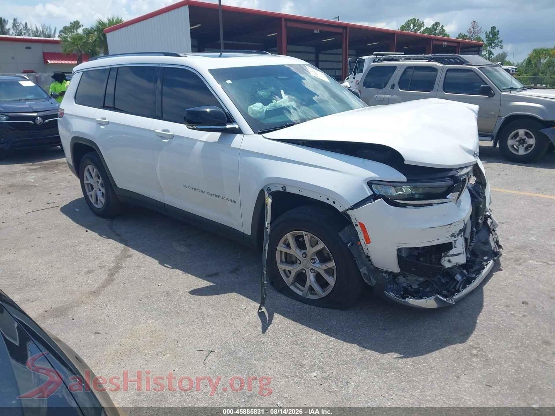 2021 JEEP GRAND CHEROKEE L — VIN 1C4RJKBG5M8186376