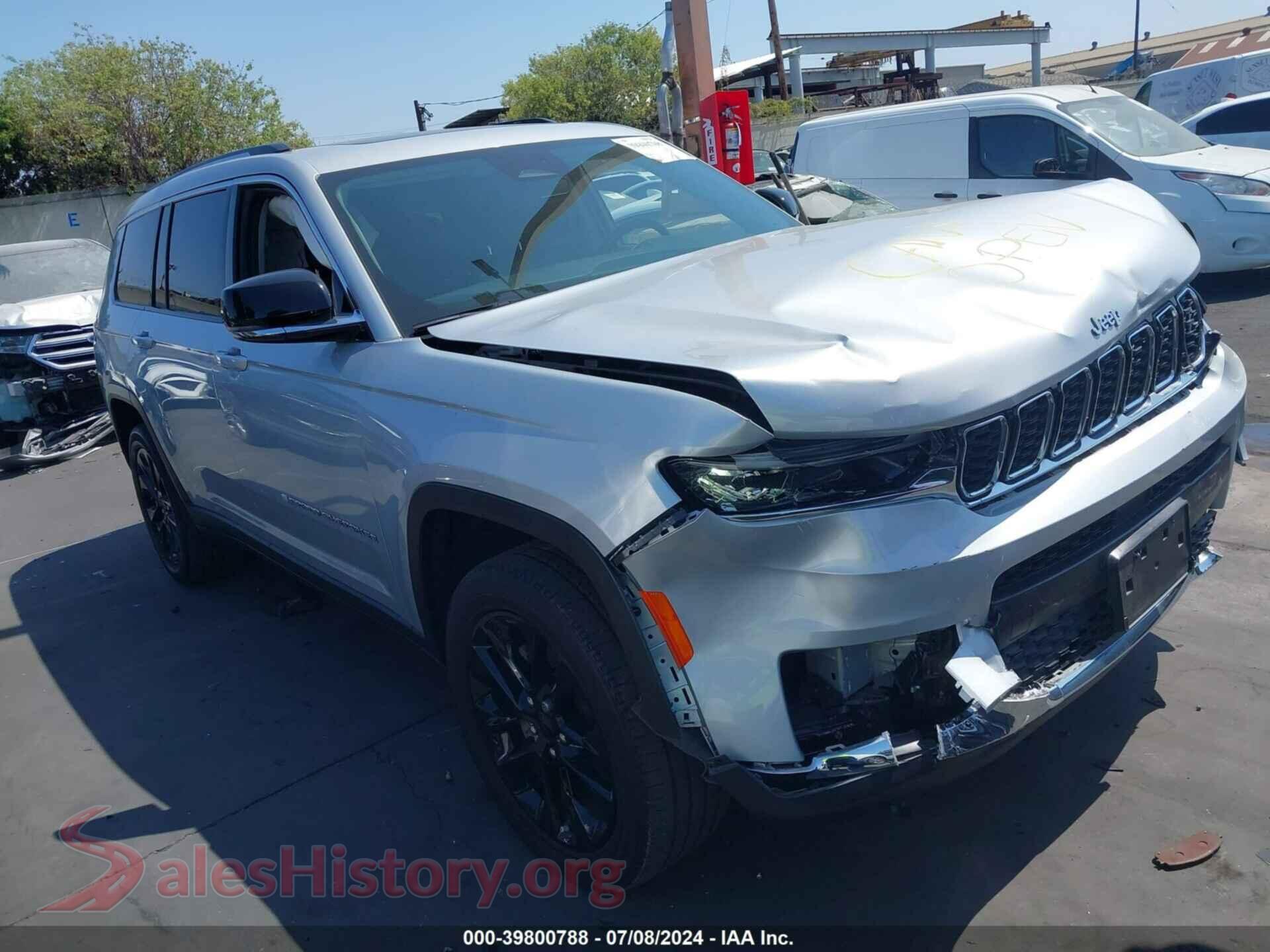 2021 JEEP GRAND CHEROKEE L — VIN 1C4RJKBG7M8120816