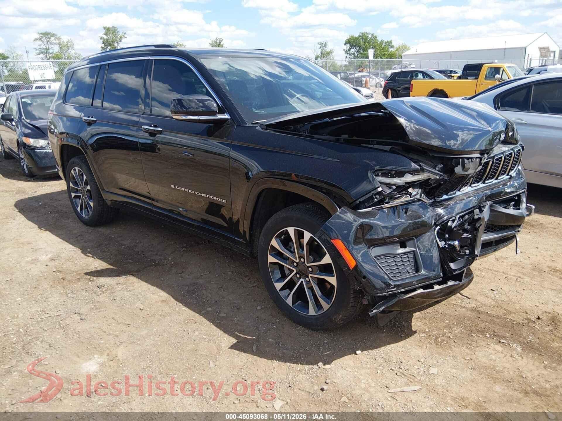 2021 JEEP GRAND CHEROKEE L — VIN 1C4RJKDG7M8169415