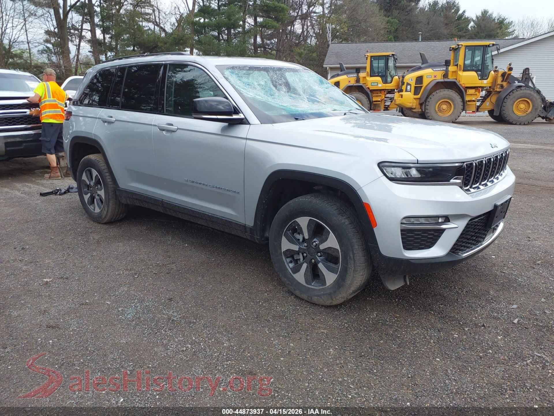 2022 JEEP GRAND CHEROKEE 4XE — VIN 1C4RJYB67N8718044