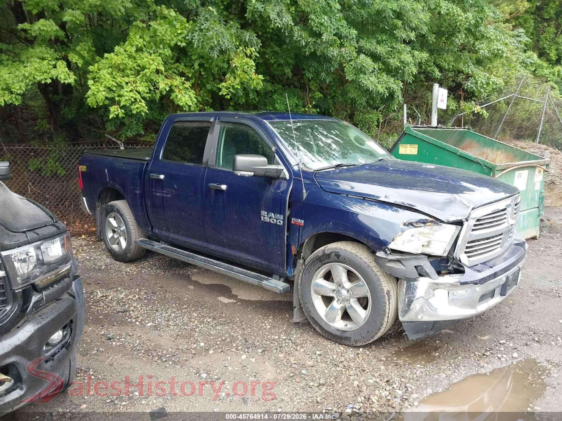 2016 RAM 1500 — VIN 1C6RR7LTXGS197177