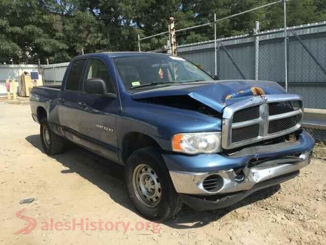 2005 DODGE RAM 1500 — VIN 1D7HU18N35S122124