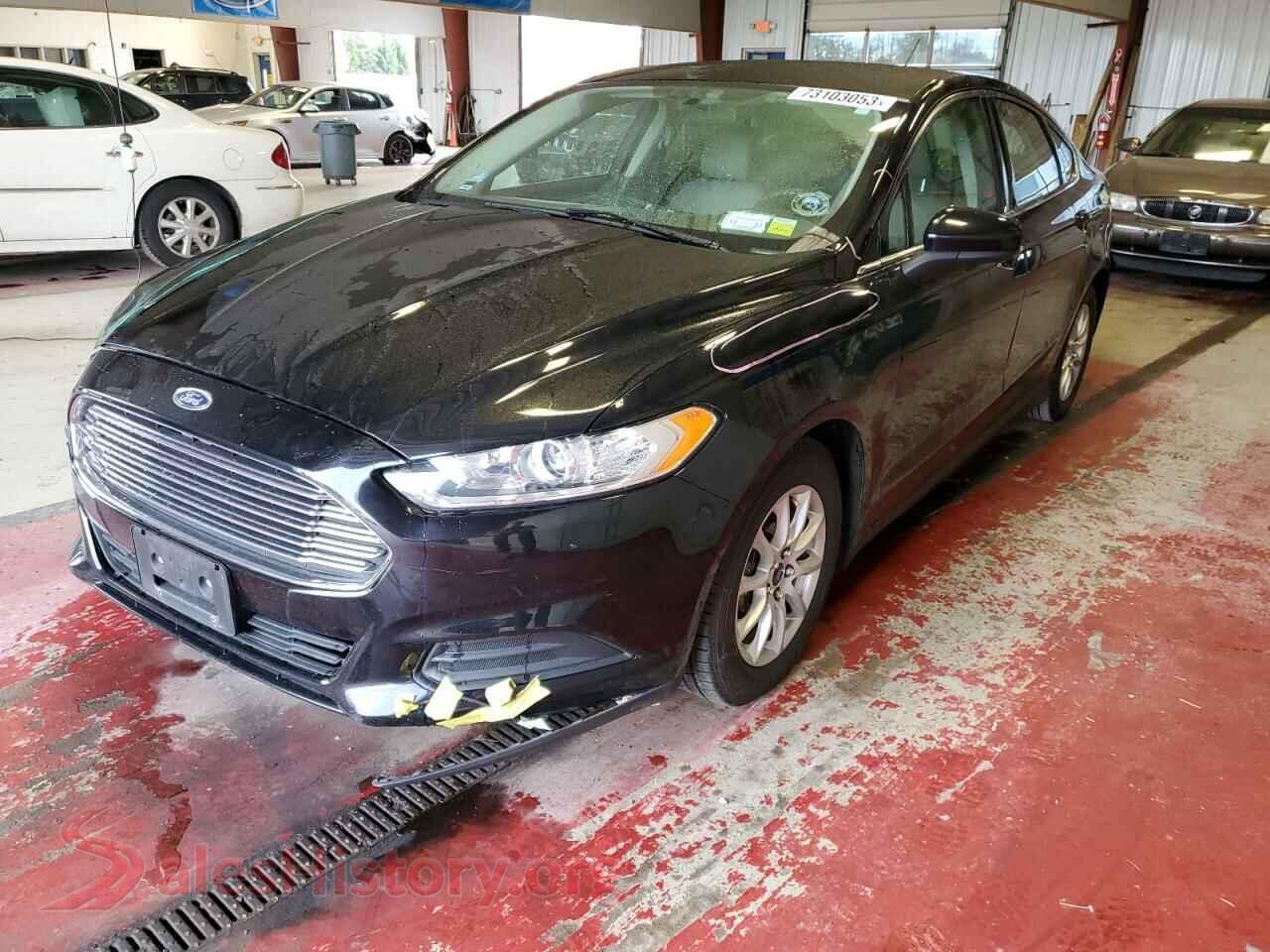 2016 FORD FUSION — VIN 1FA6P0G72G5111676