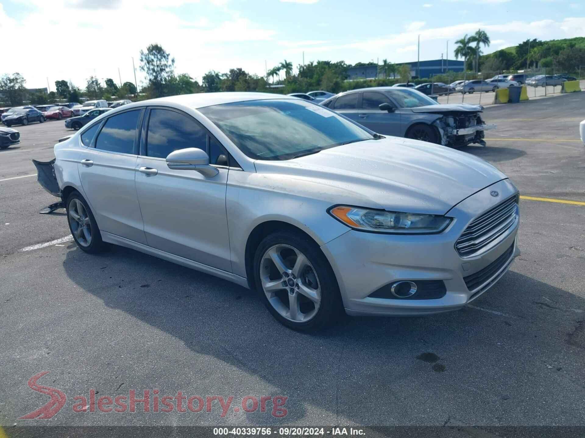 2014 FORD FUSION — VIN 1FA6P0H76E5355388
