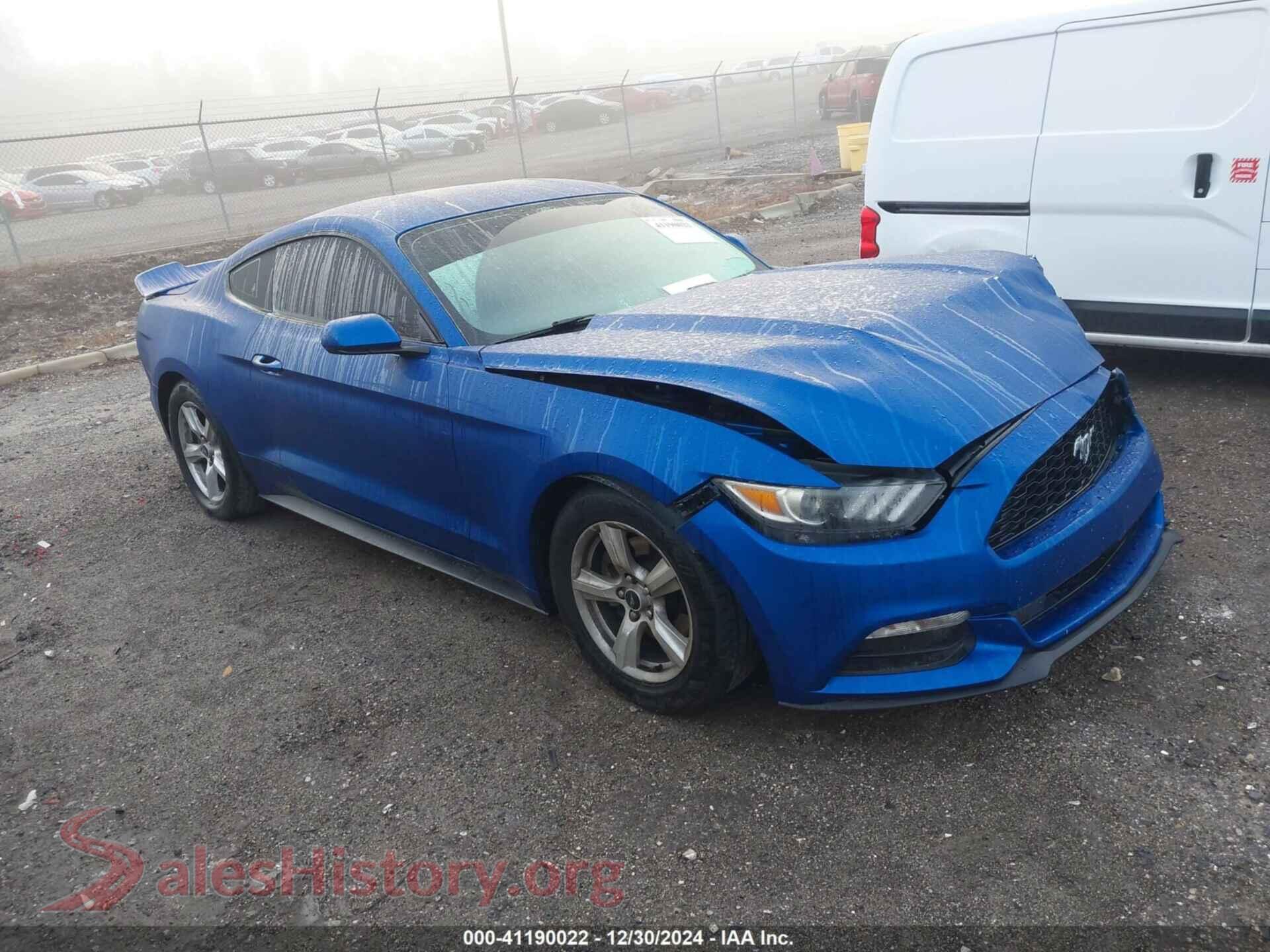 2017 FORD MUSTANG — VIN 1FA6P8AM0H5280450
