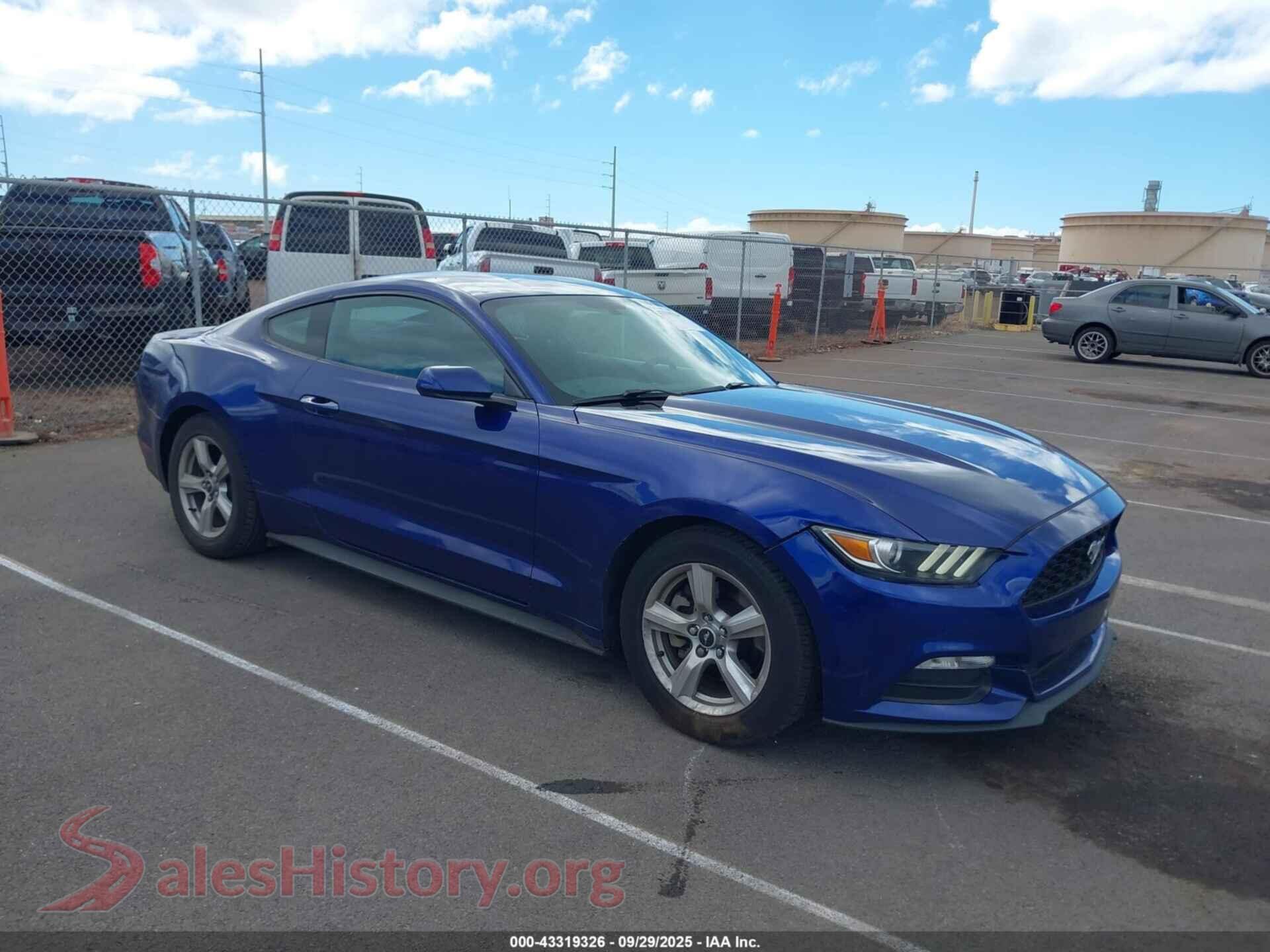 2015 FORD MUSTANG — VIN 1FA6P8AM5F5343295