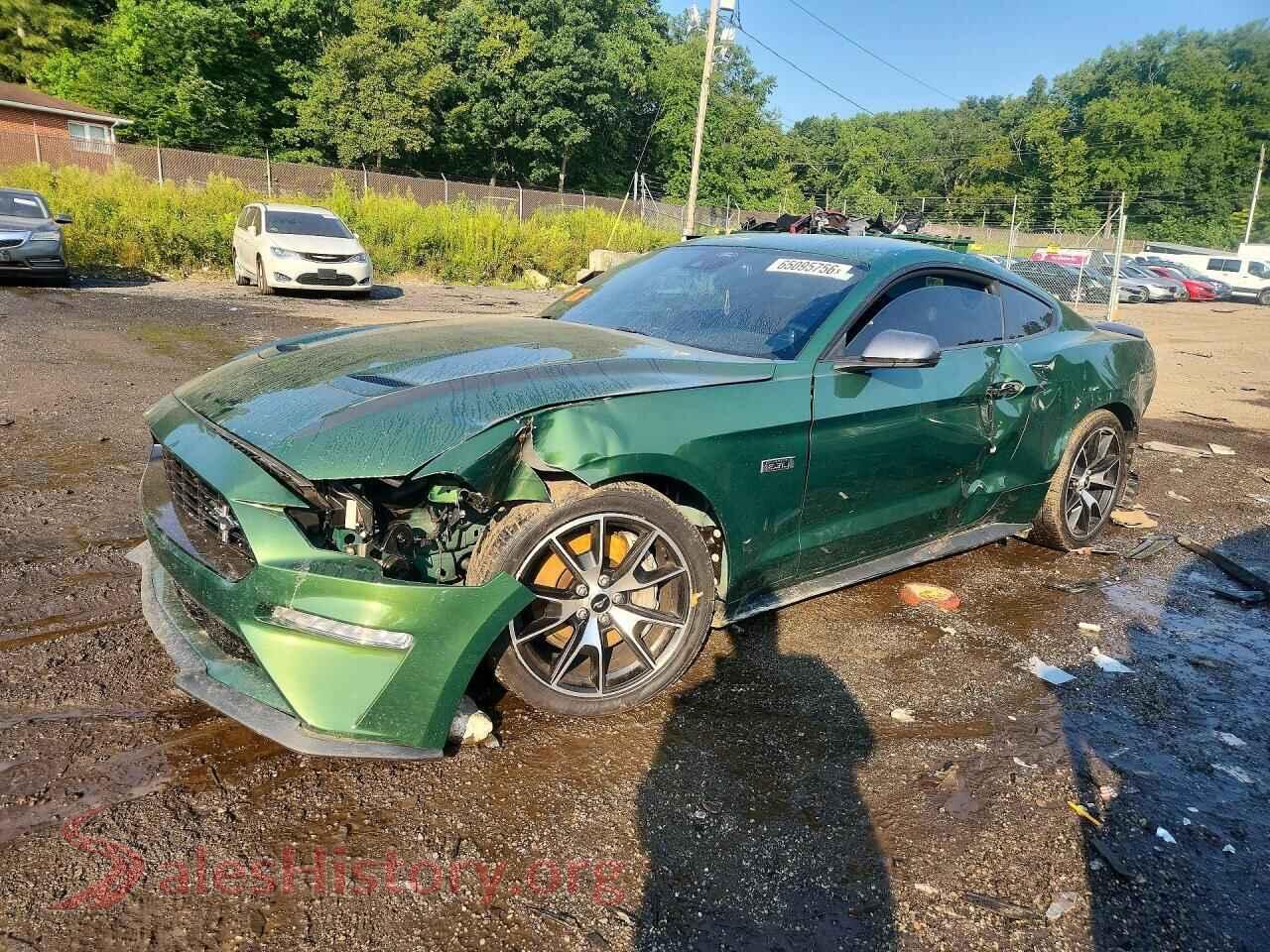 2022 FORD MUSTANG — VIN 1FA6P8TD9N5136016