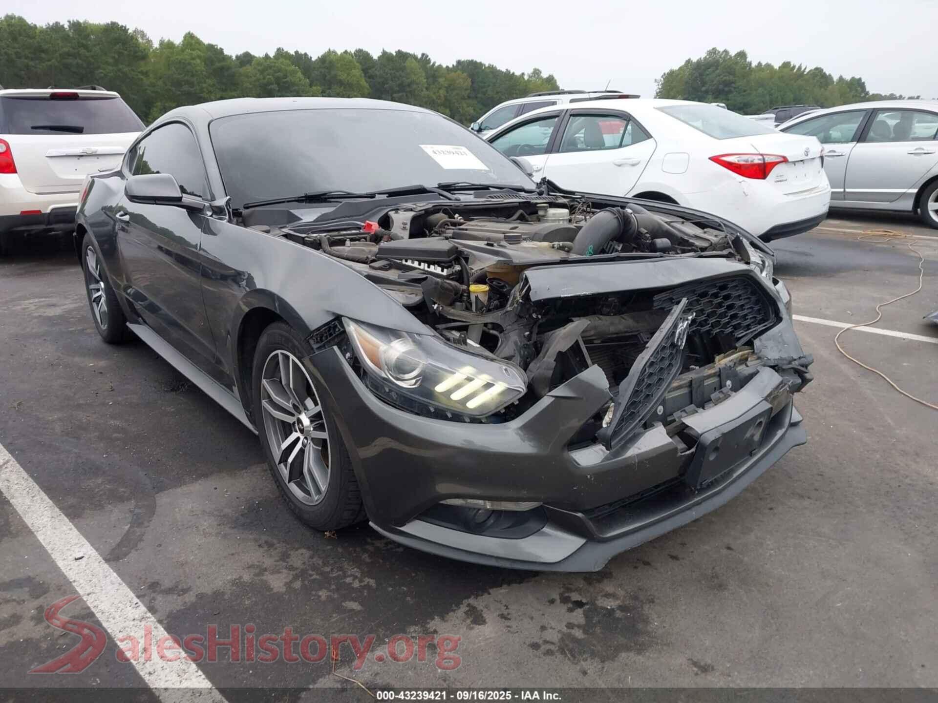 2016 FORD MUSTANG — VIN 1FA6P8TH0G5251707