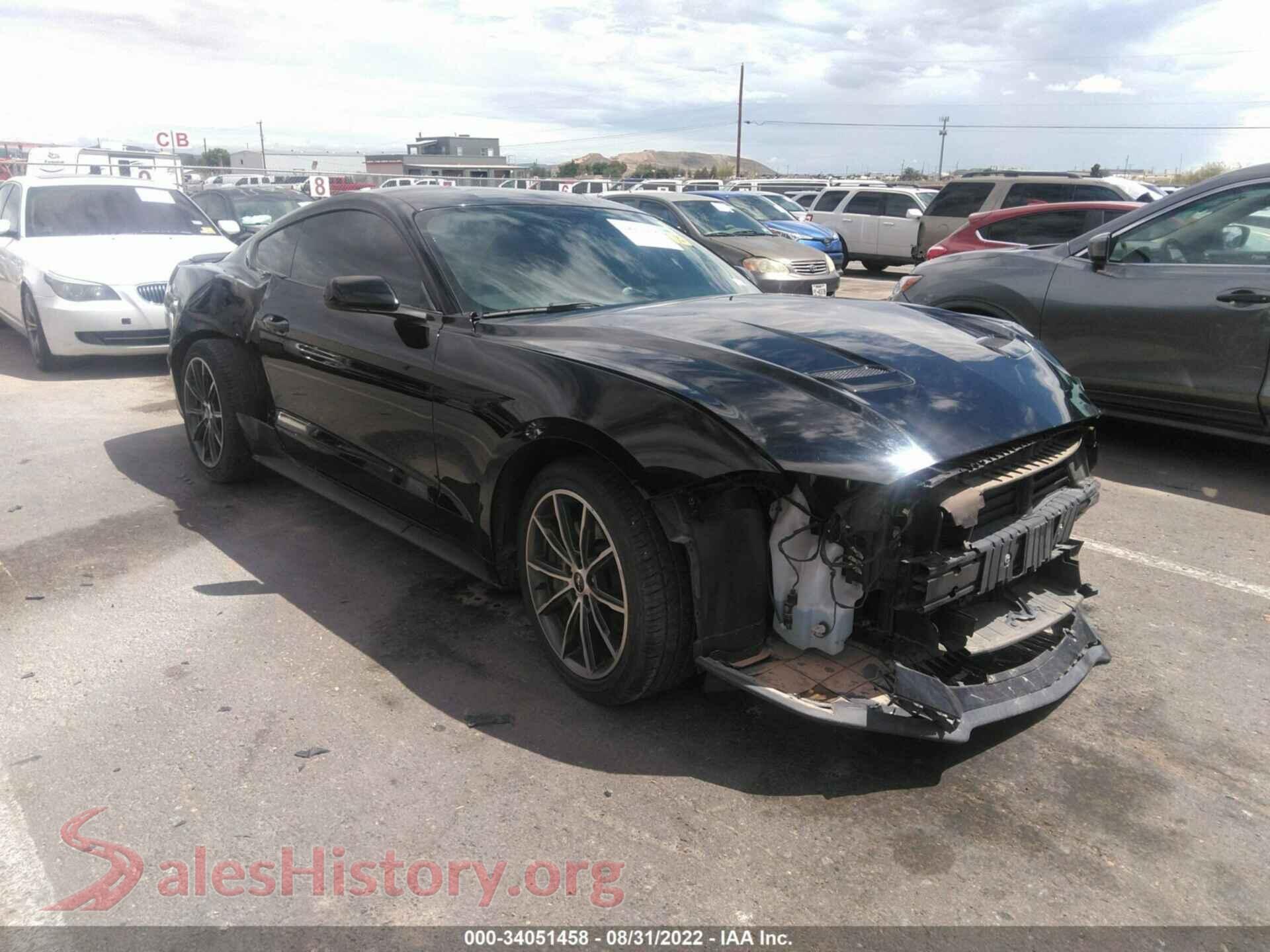 2019 FORD MUSTANG — VIN 1FA6P8TH1K5175097