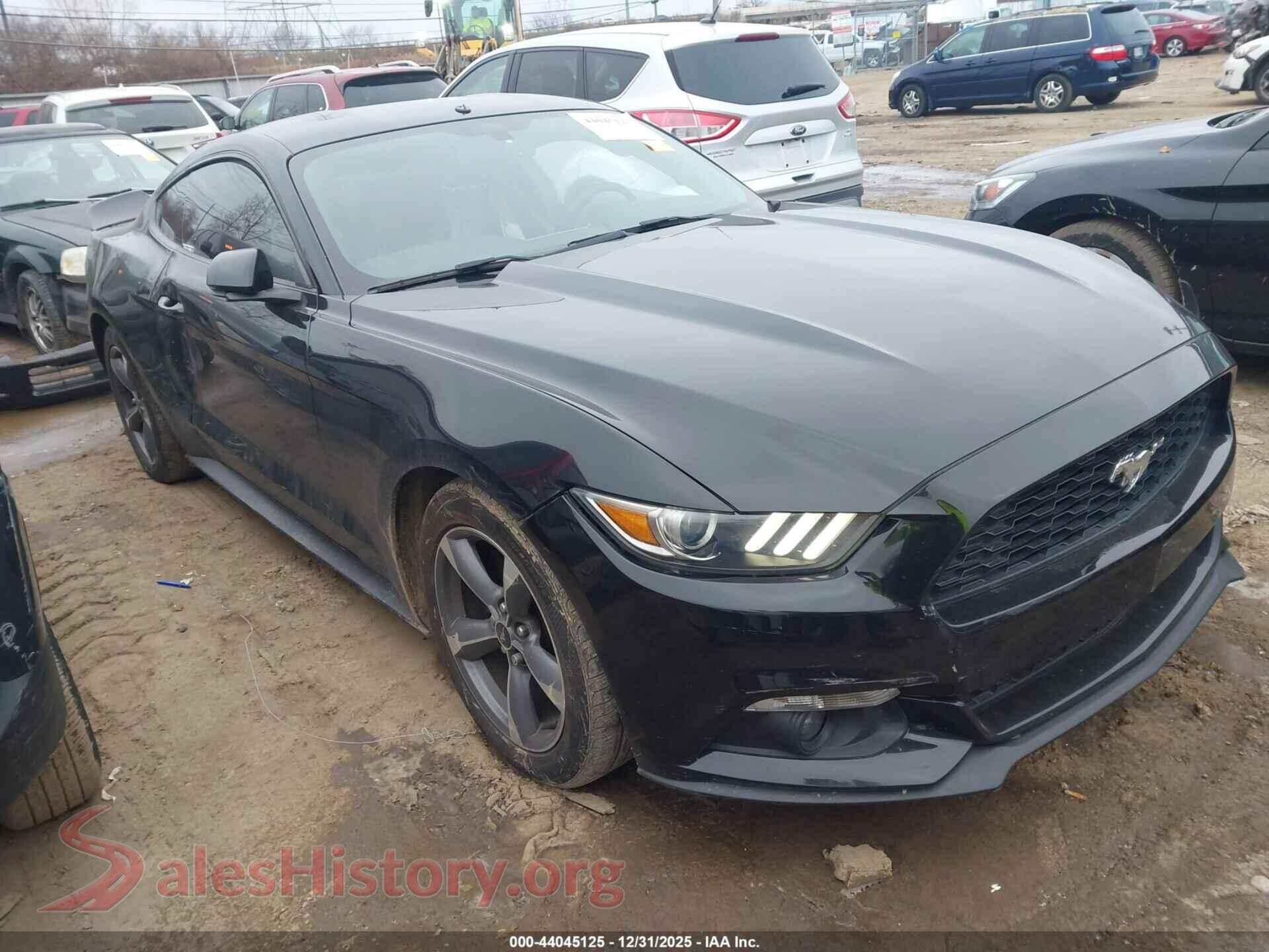 2015 FORD MUSTANG — VIN 1FA6P8TH2F5317317