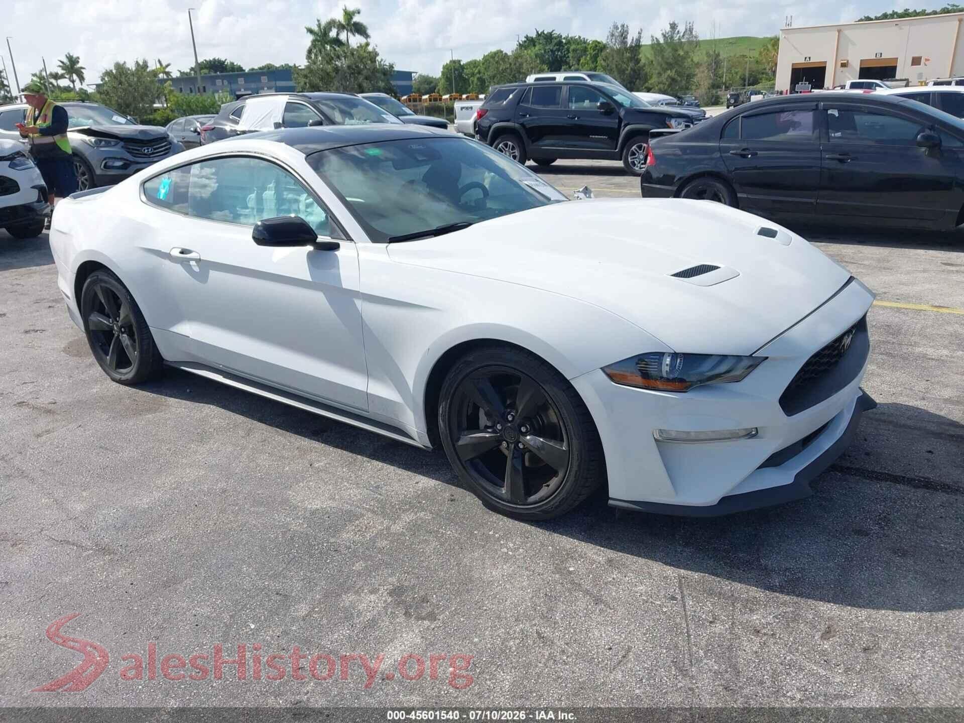 2021 FORD MUSTANG — VIN 1FA6P8TH2M5128065